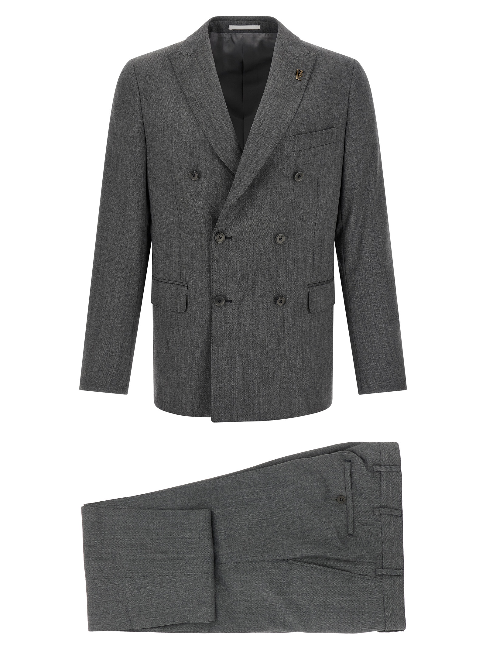 Gray Wool Suit