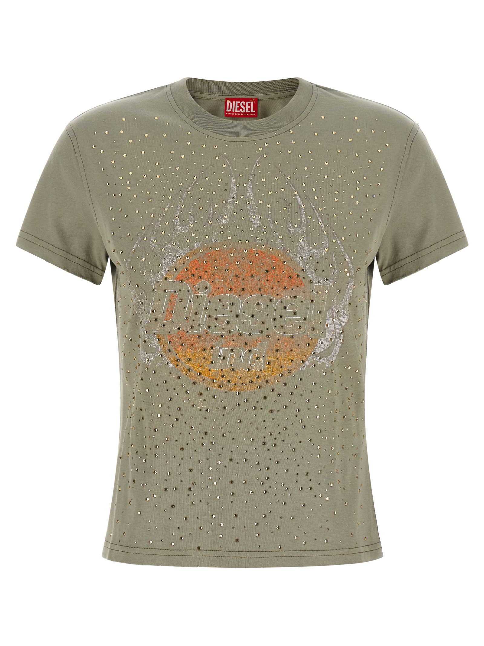 Bicolor Cotton T-Shirt