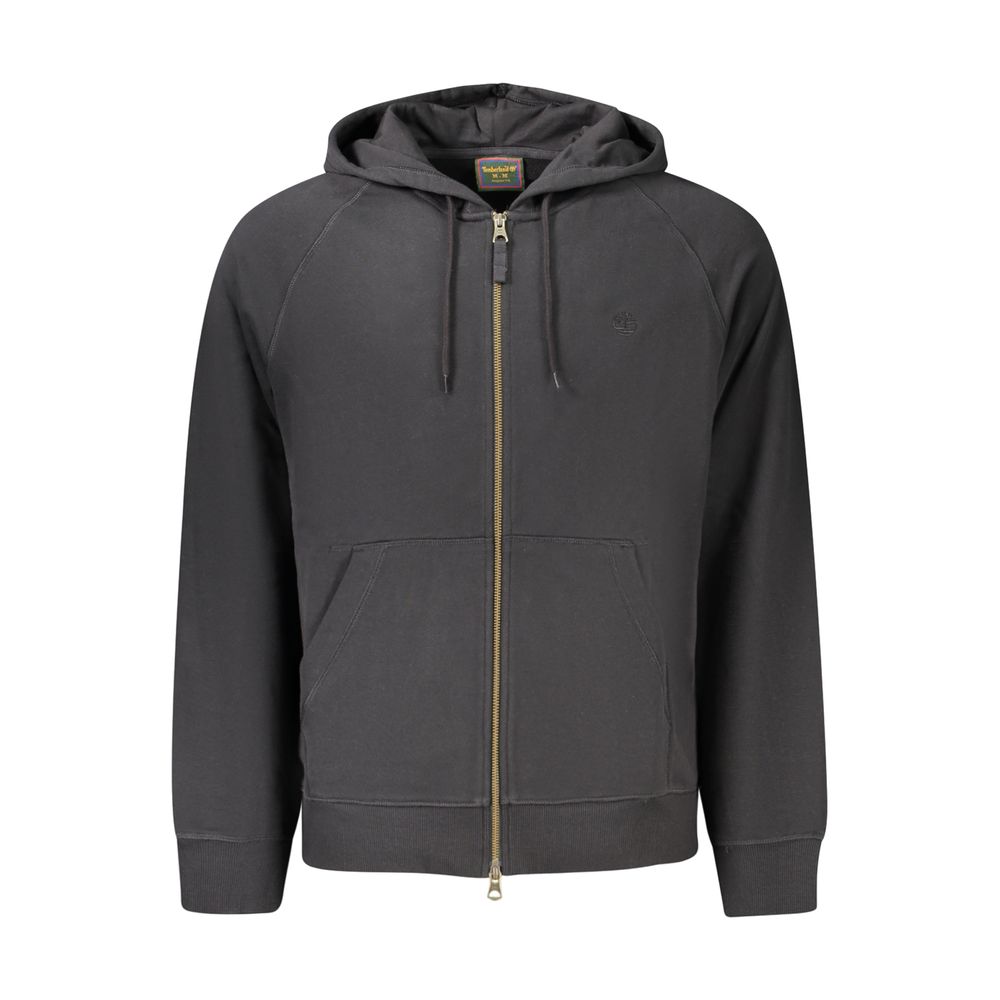 Black Cotton Sweatshirt