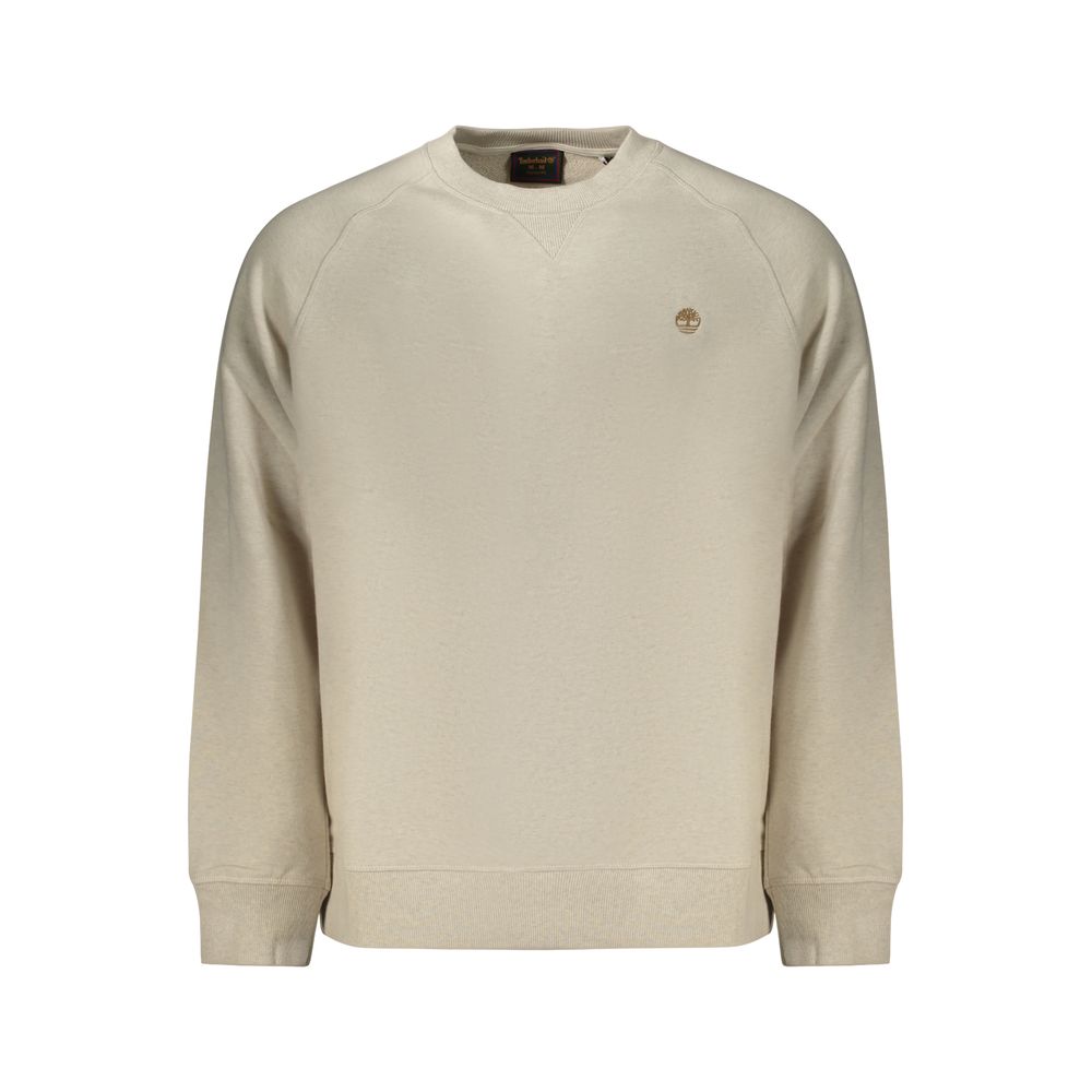 Beige Cotton Men's Sweatshirt