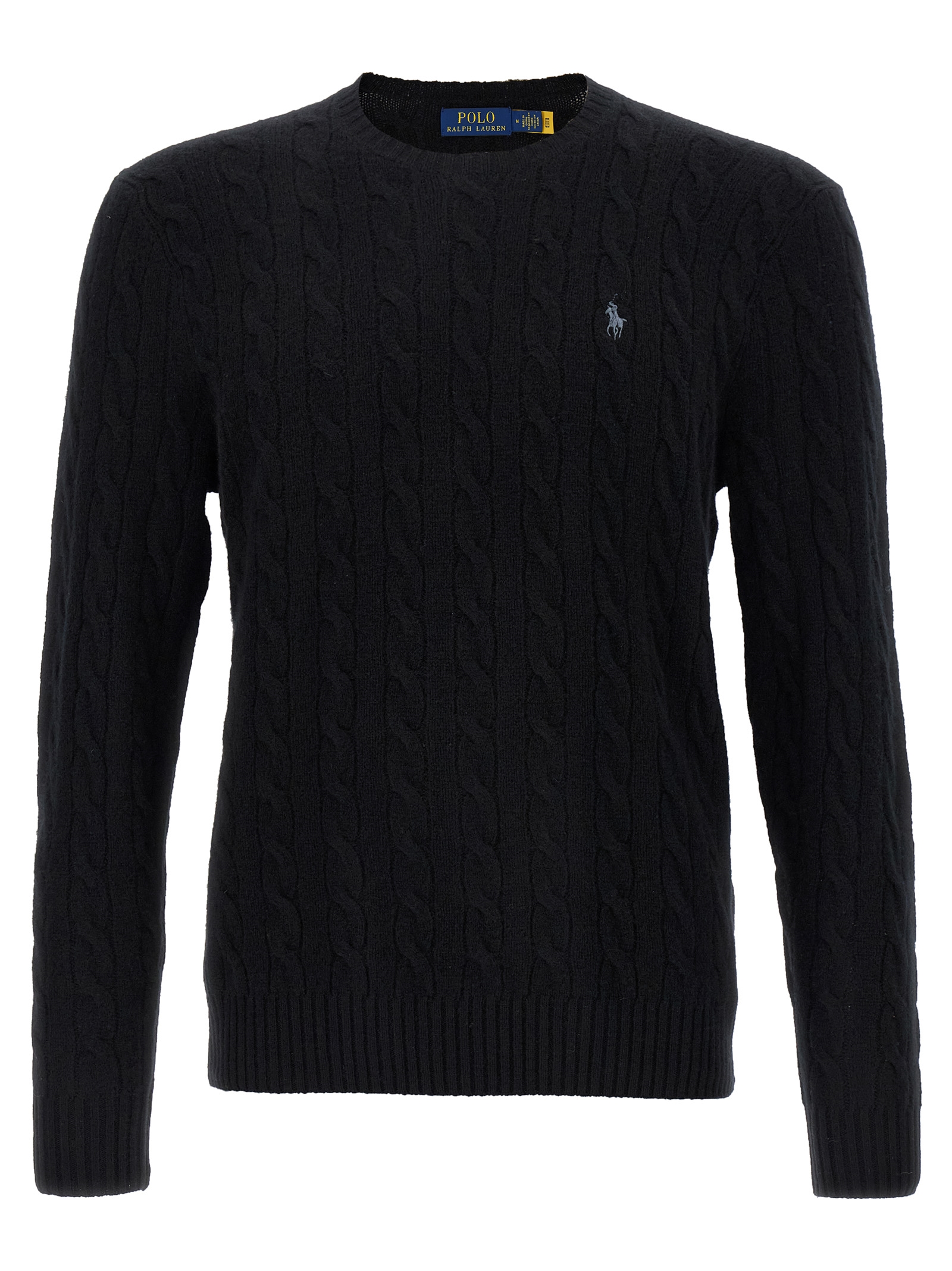 Black Wool Cardigan