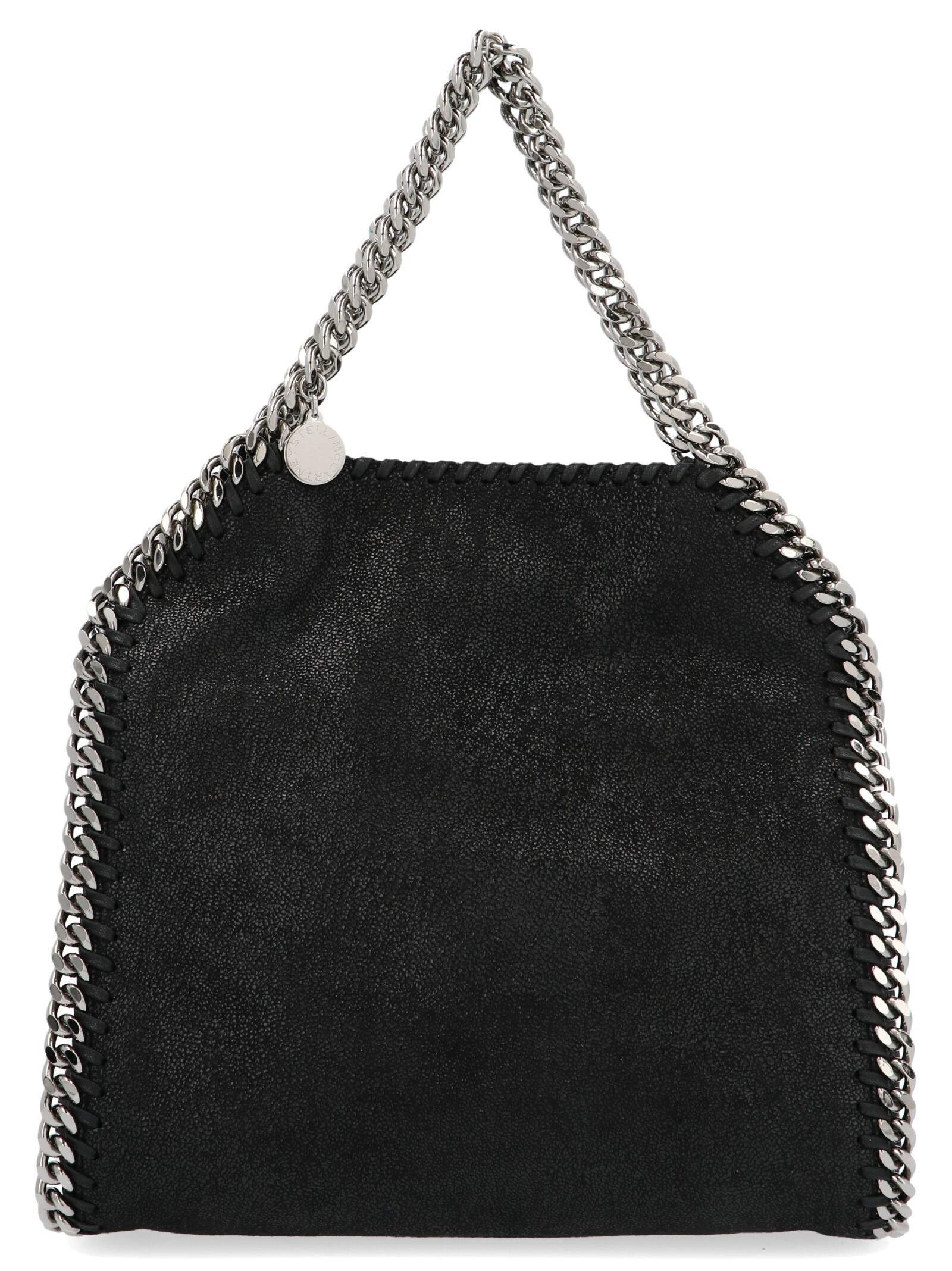 Black Polyester Handbag
