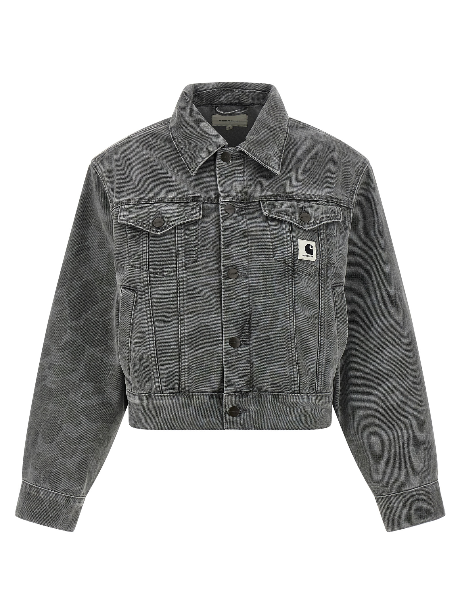 Gray Organic Cotton Denim Jacket