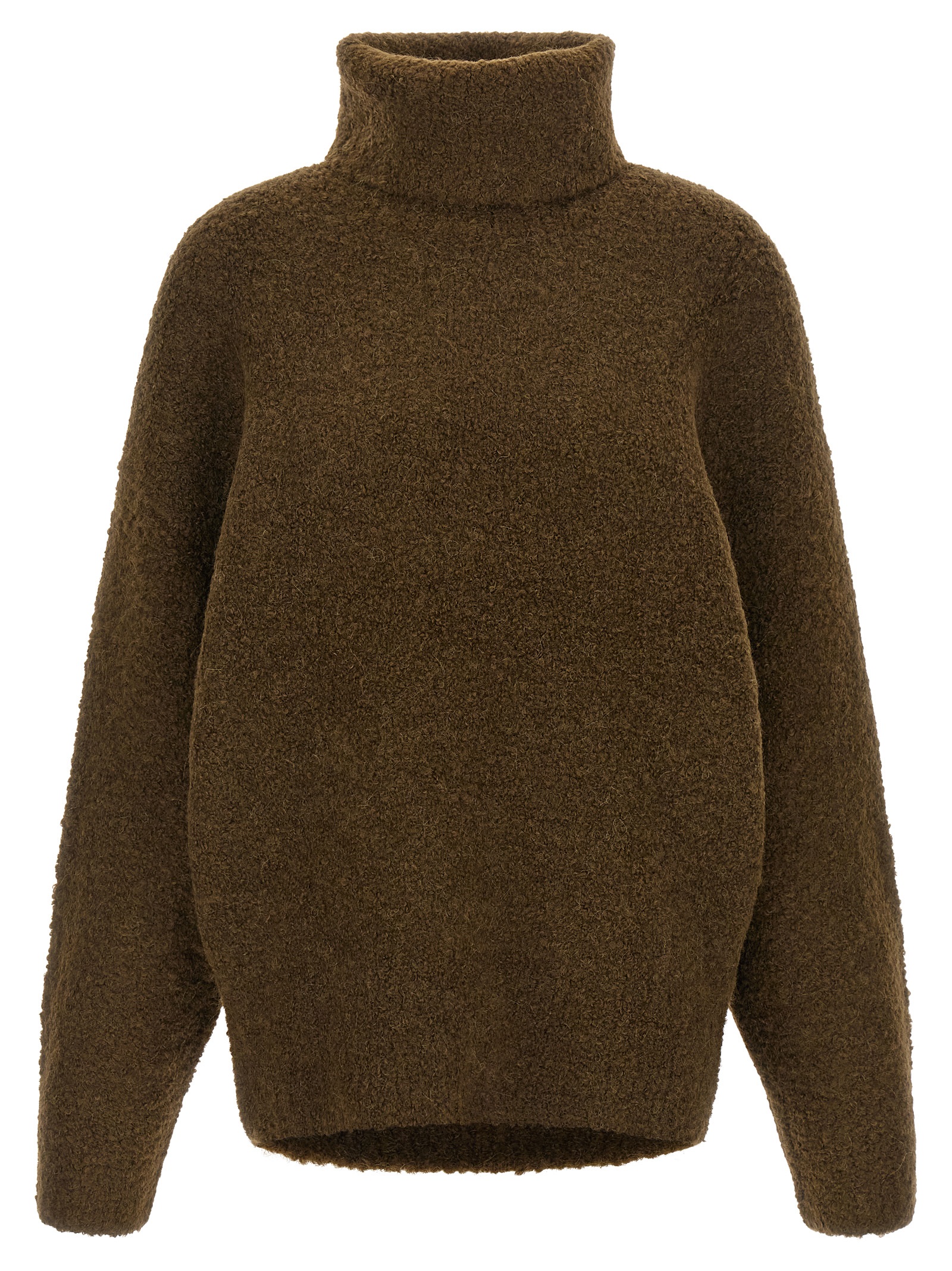 Brown Wool Cardigan