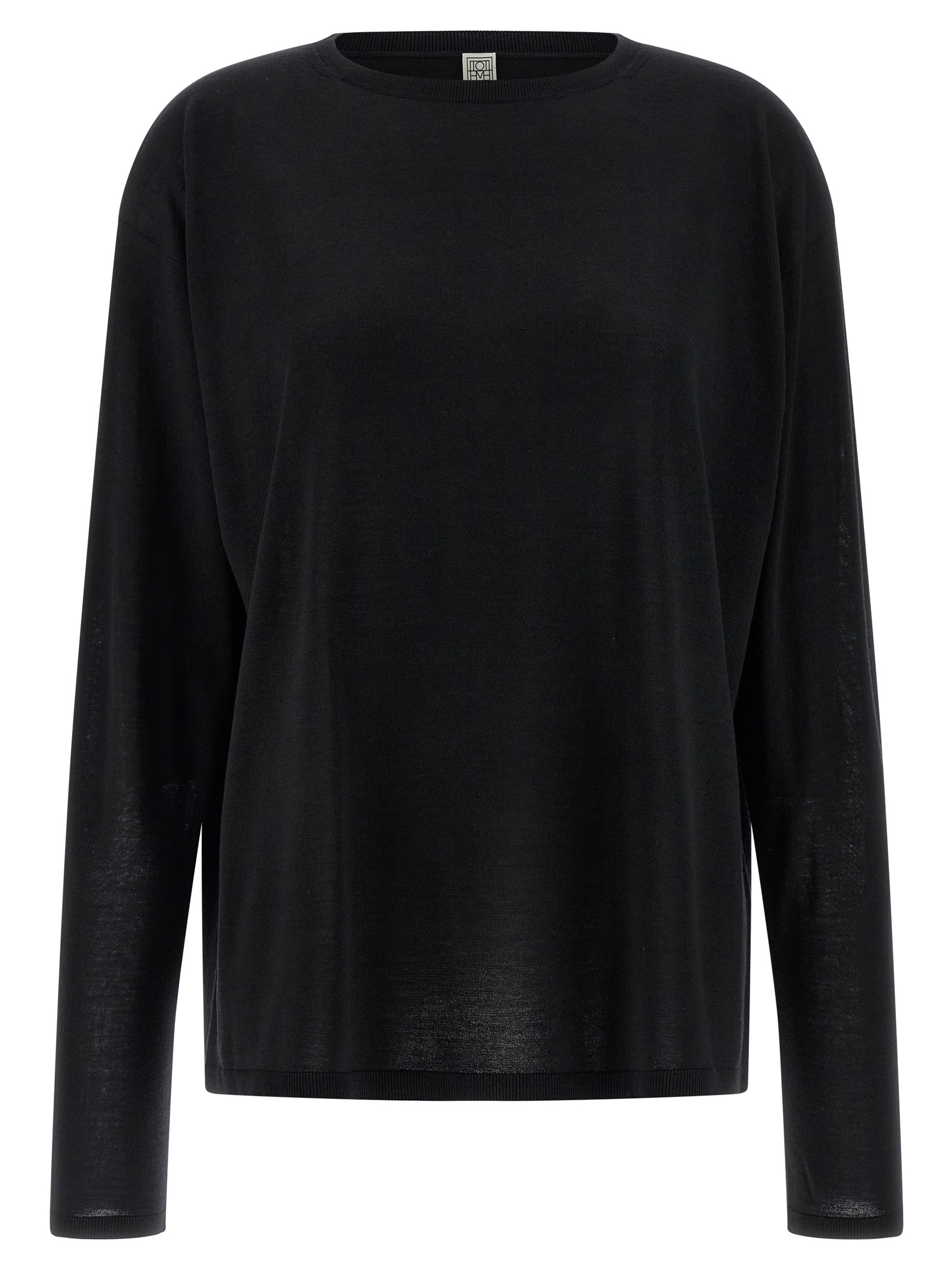 Black Wool Cardigan