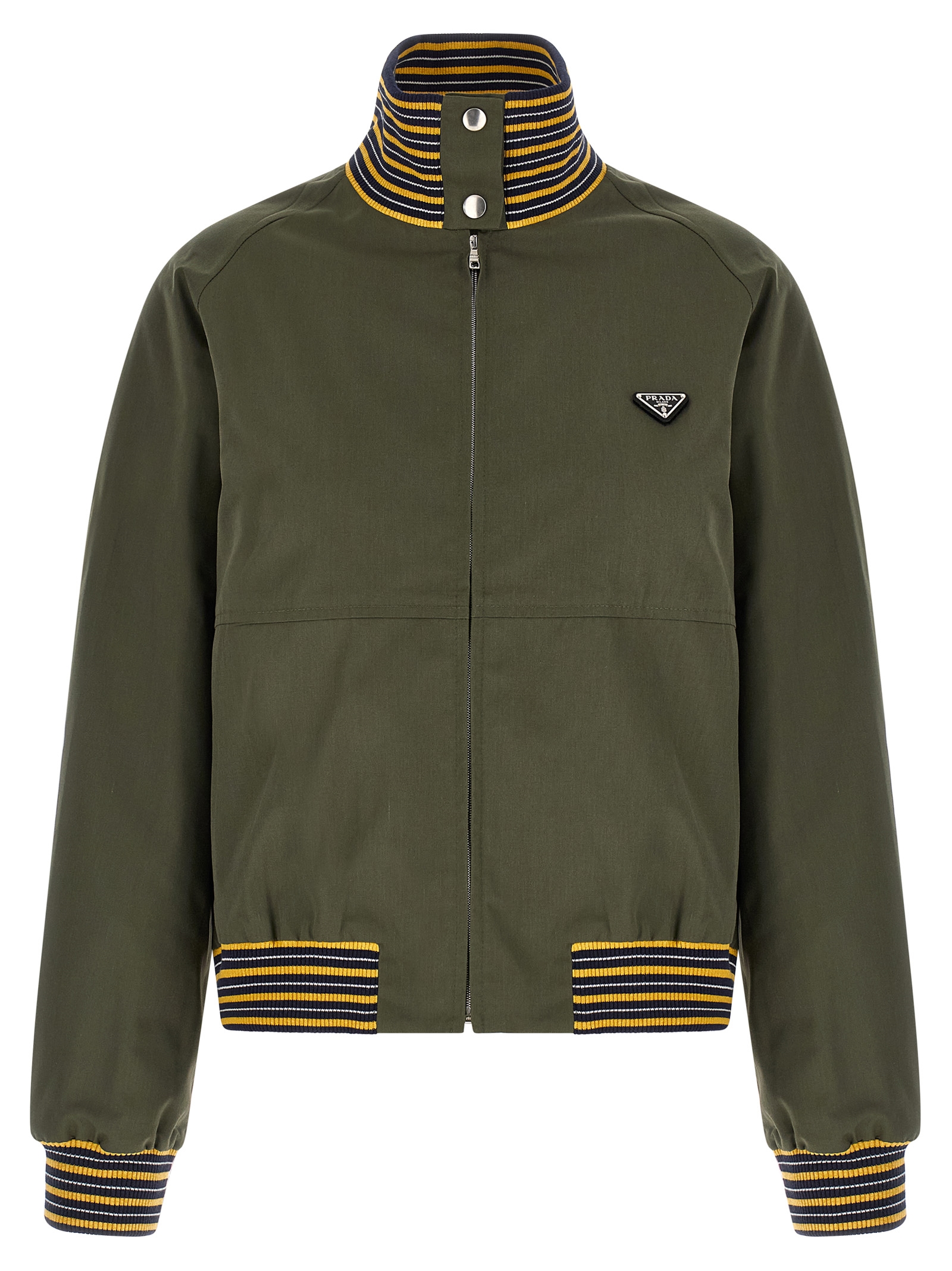 Bicolor Polyester Bomber
