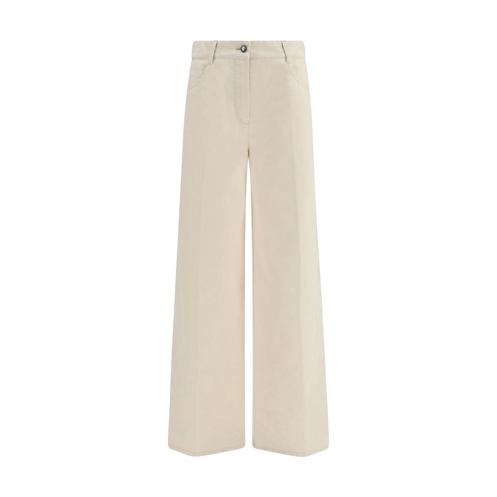 White Cotton Jeans Denim