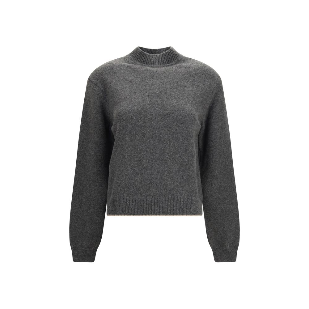 Gray Cashmere Sweatshirt