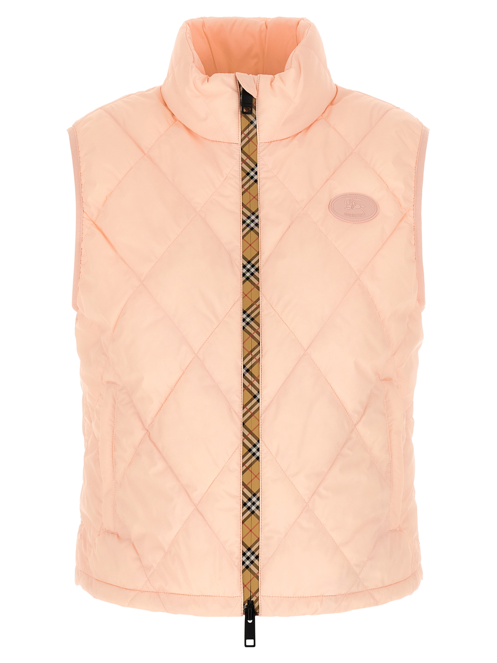 Multicolor Polyamide Sleeveless Jacket