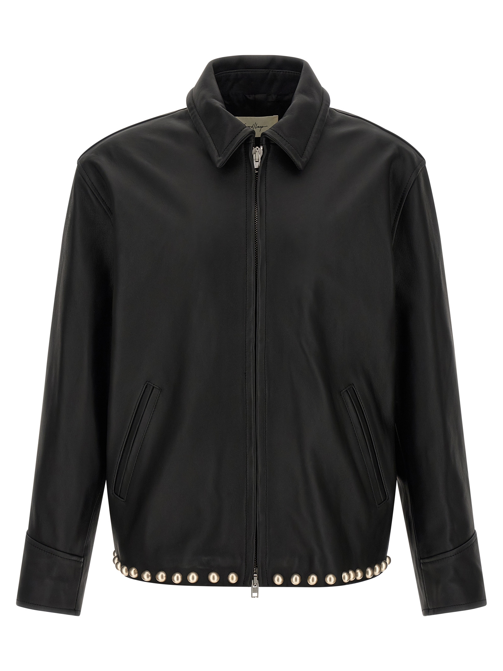 Black Calfskin Leather Jacket