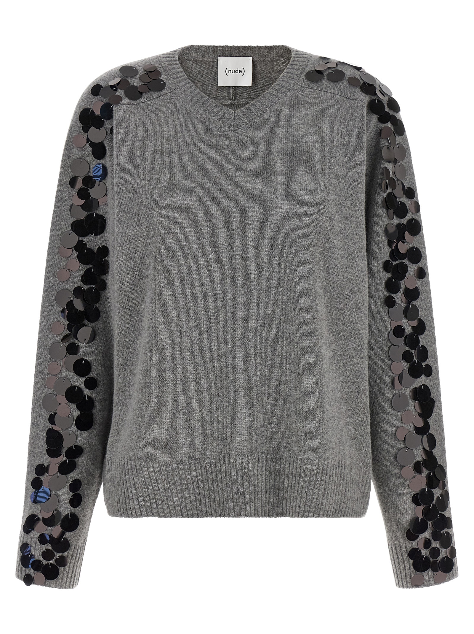 Gray Wool Cardigan