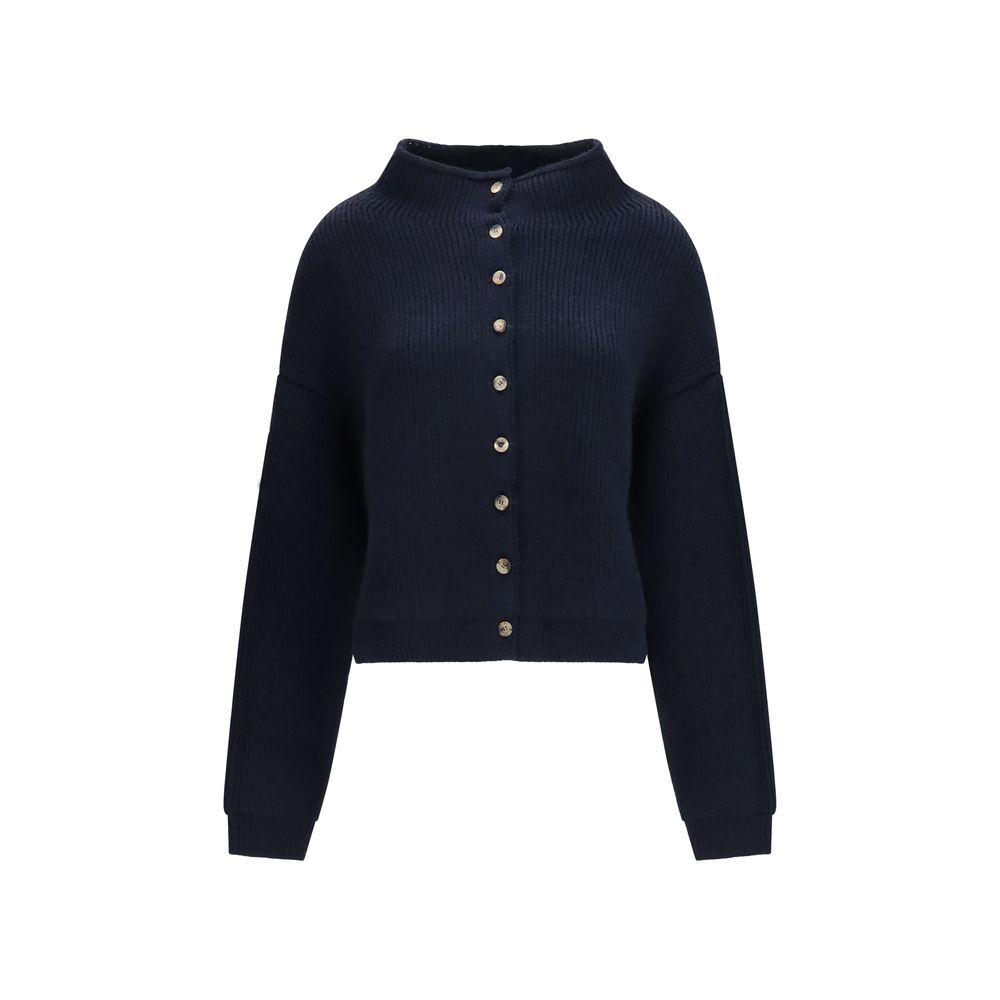 Blue Cashmere Cardigan