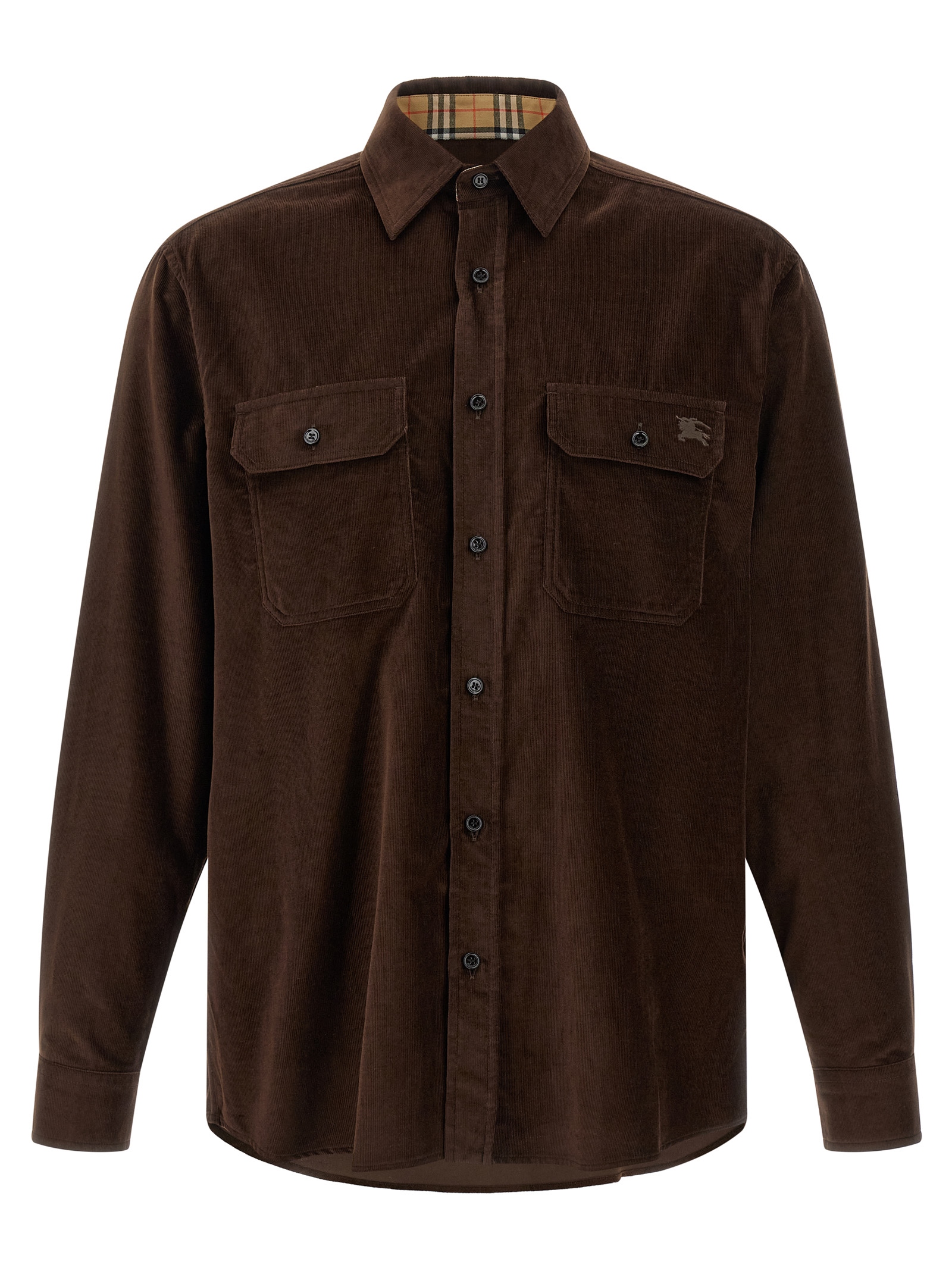 Brown Cotton Blouse