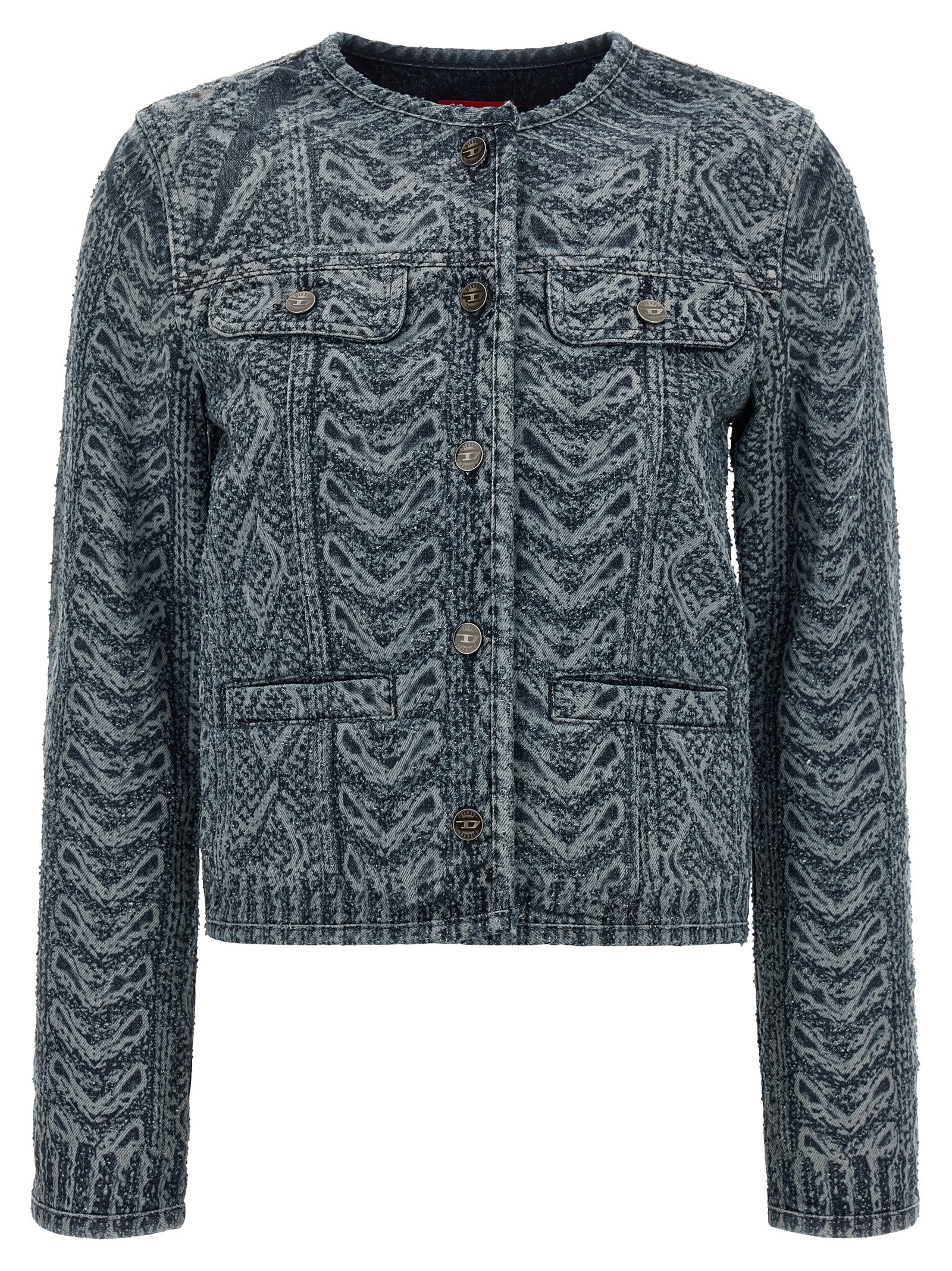 Blue Cotton Denim Jacket