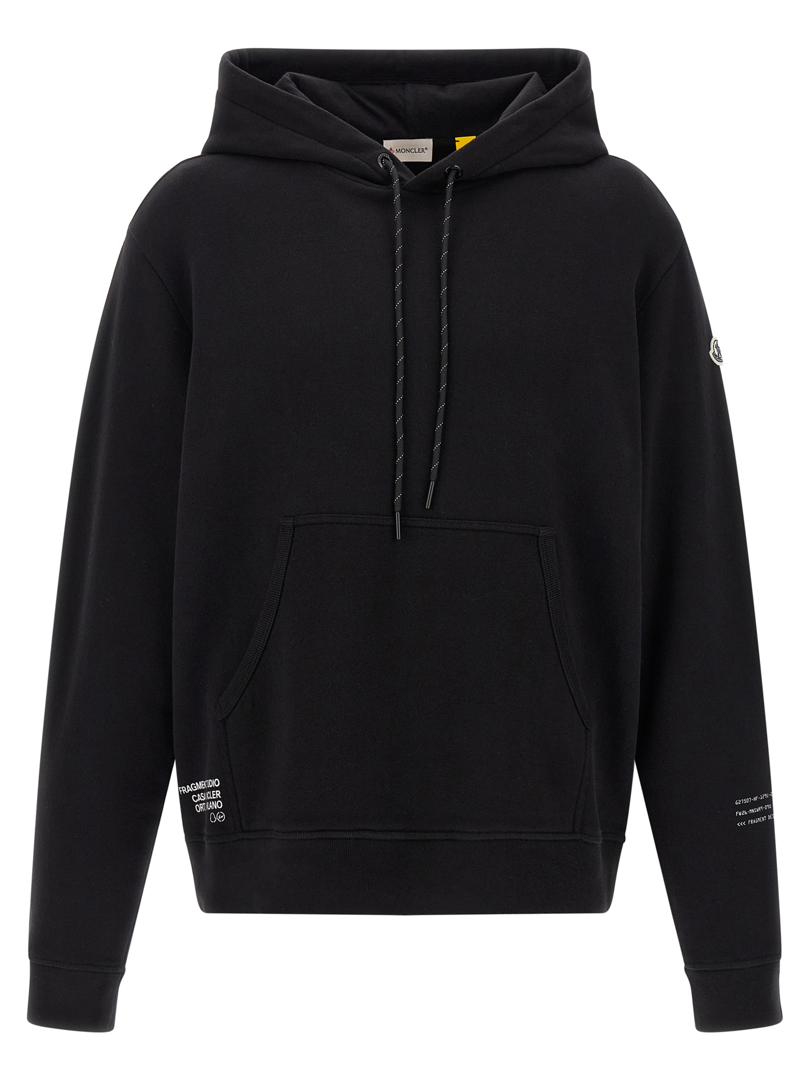 Black Cotton Sweatshirt