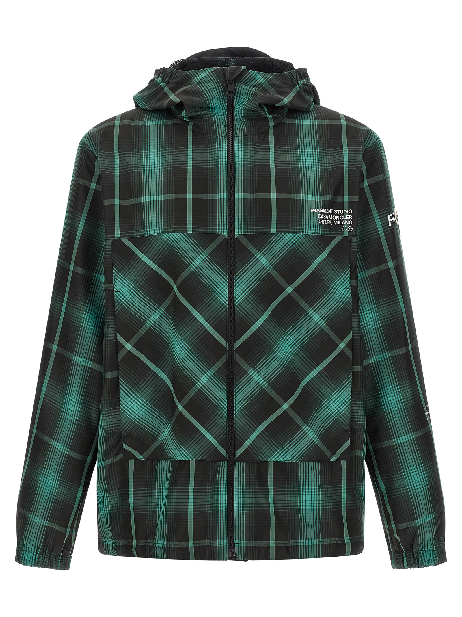 Bicolor Polyester Shell Jacket