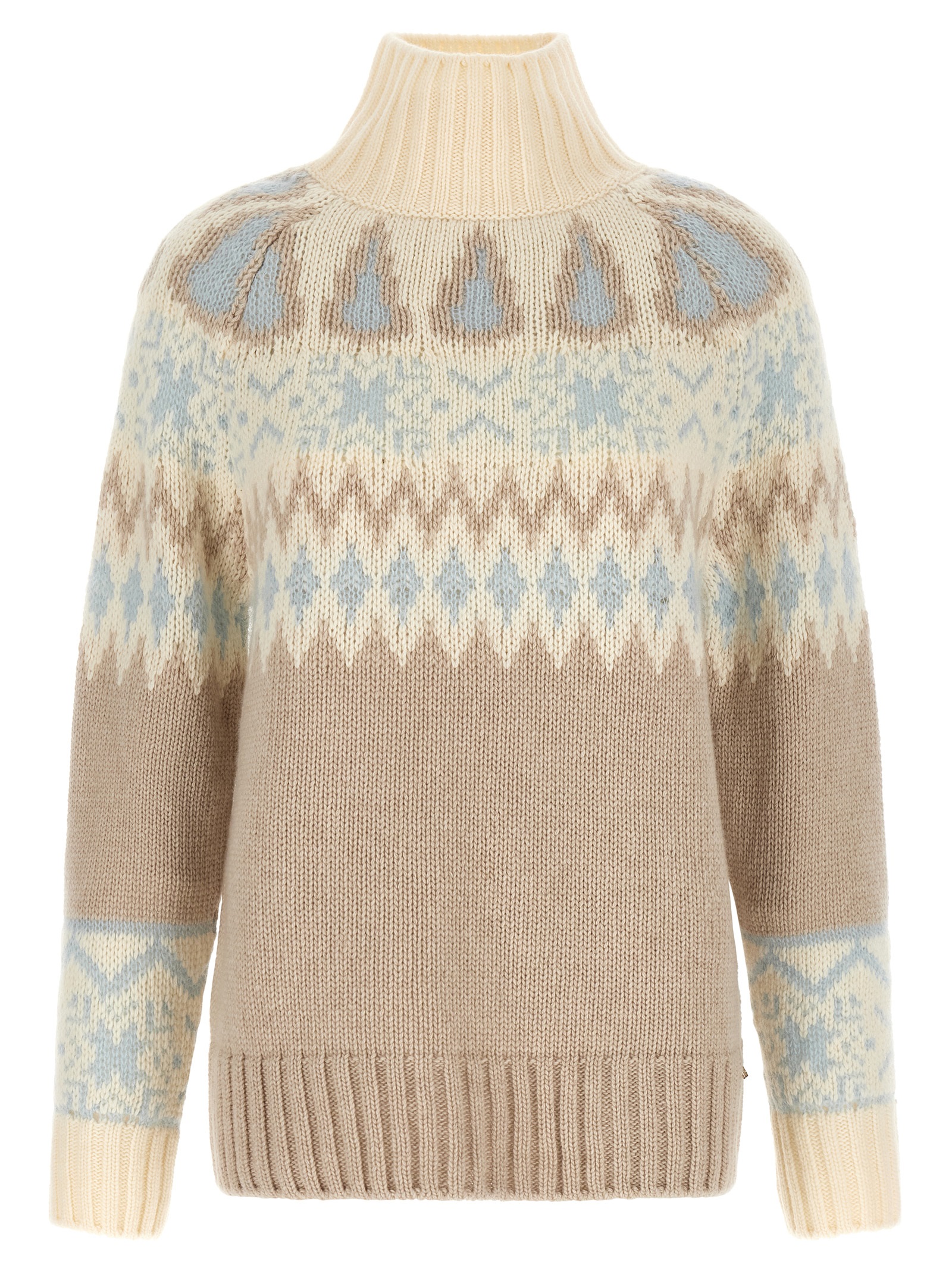Beige Wool Cardigan