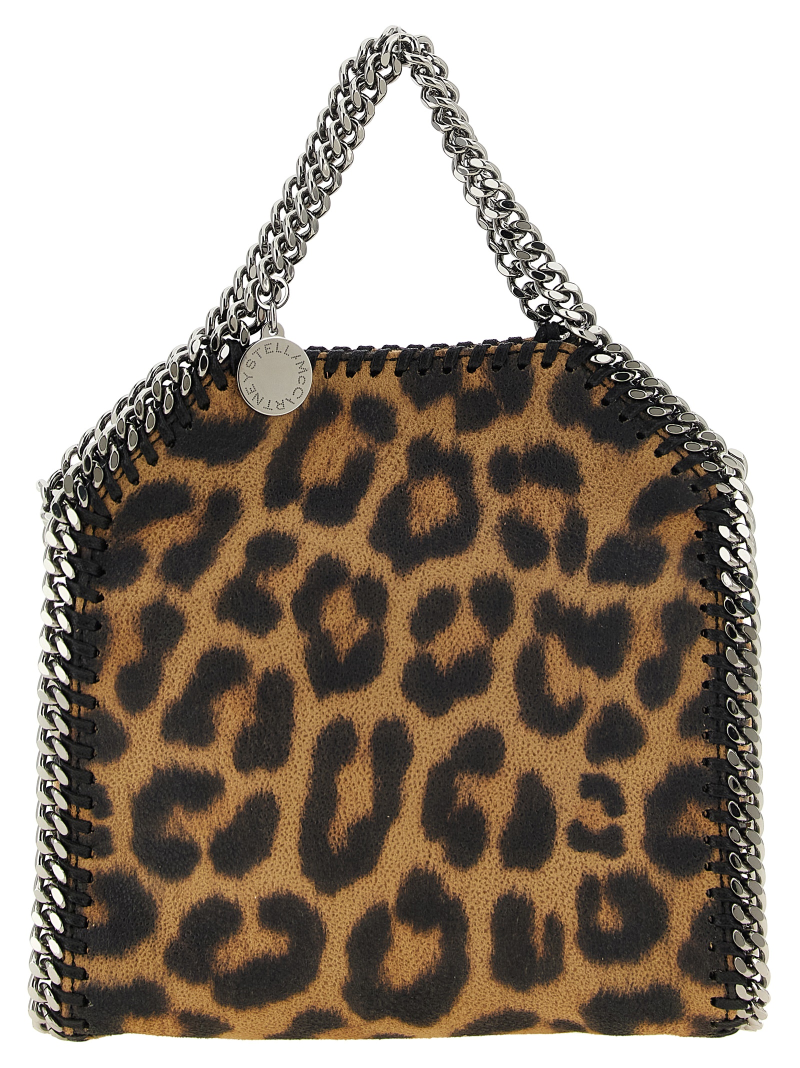 Brown Polyester Handbag