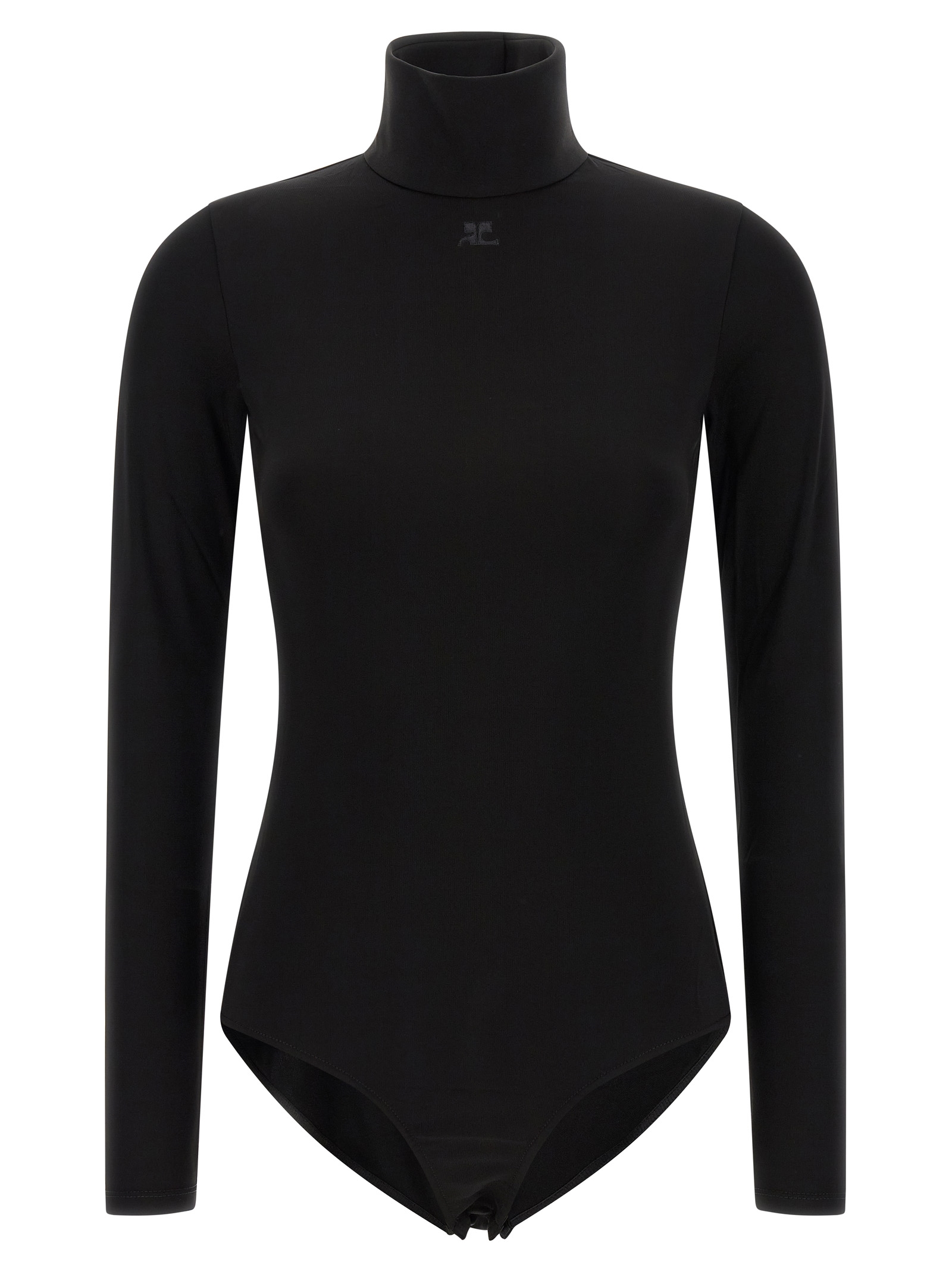Black Viscose Bodysuit