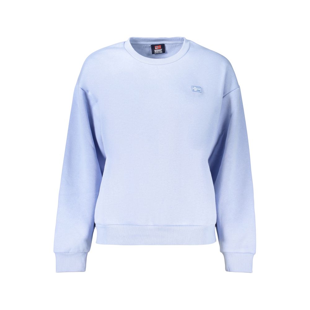 Azzurro Cotton Women's Sweatshirt