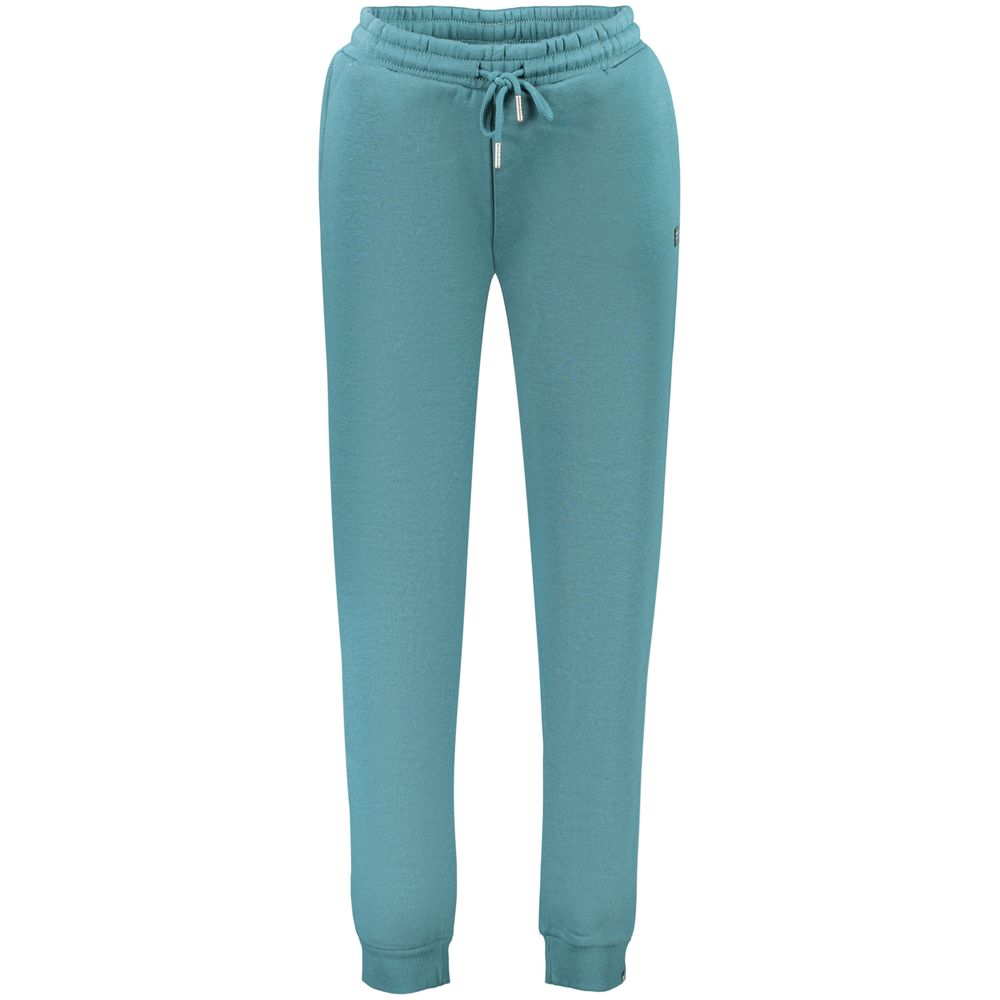 Green Cotton Womens Trouser