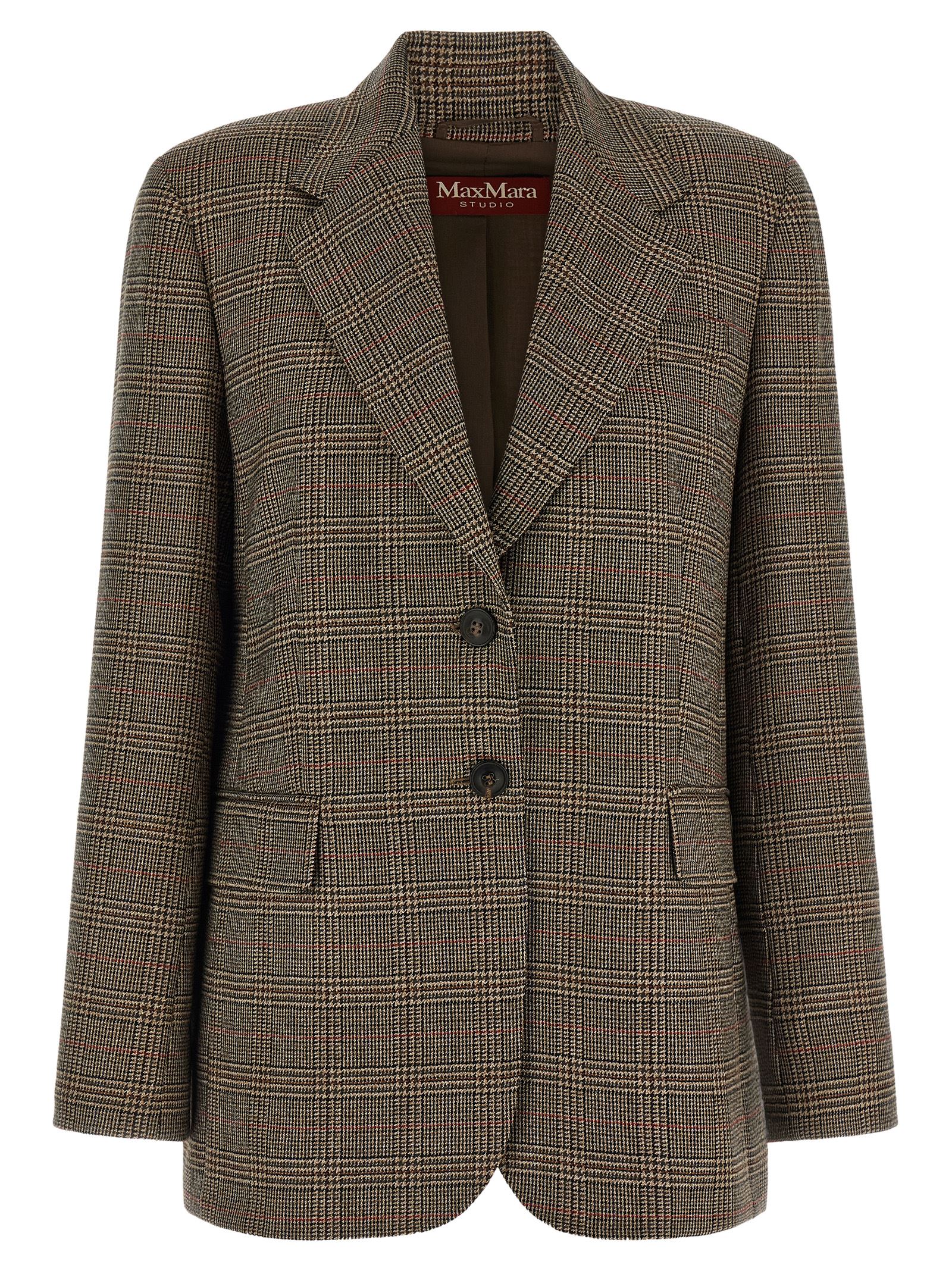 Brown Wool Blazer
