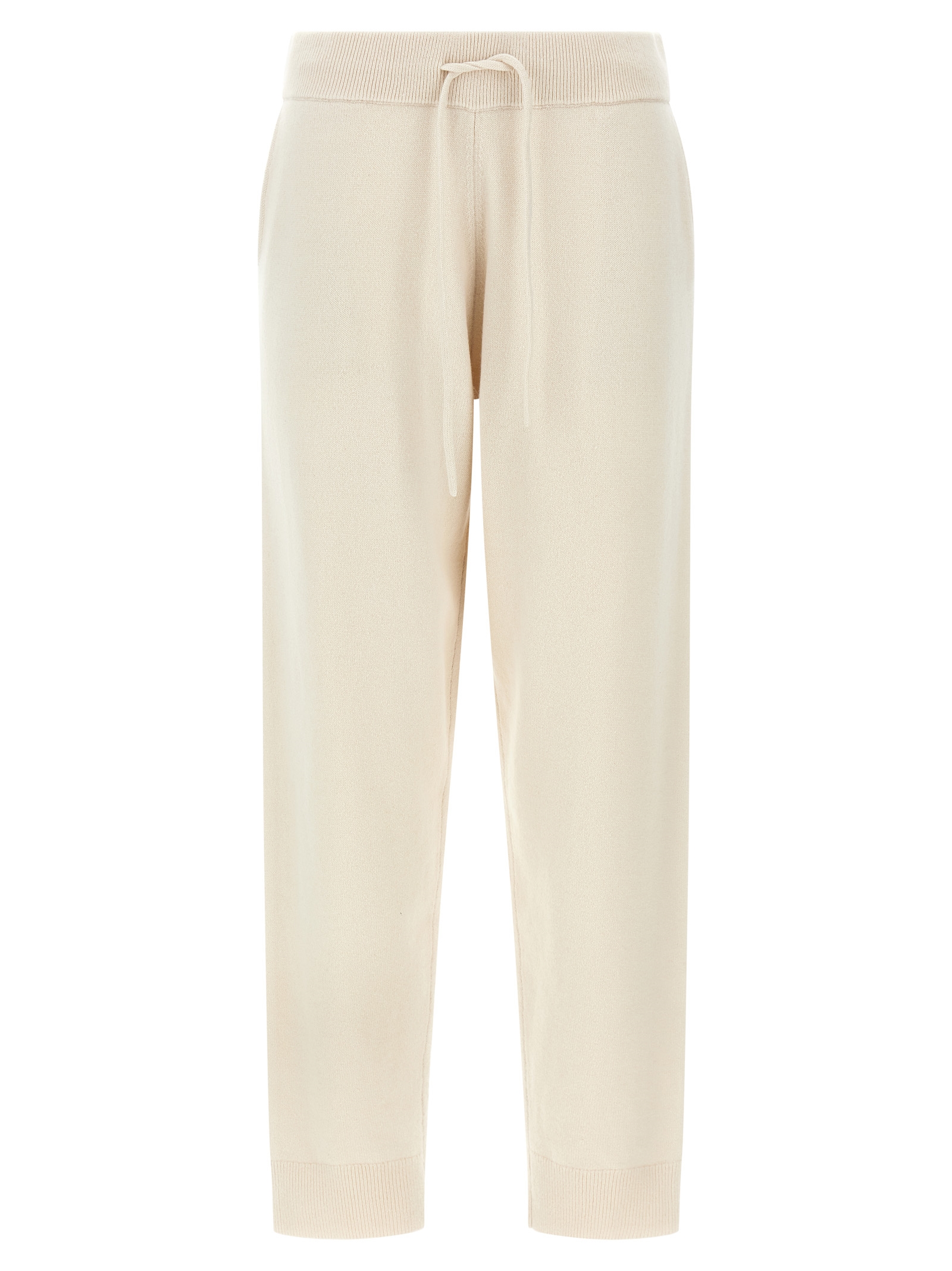 White Wool Athletic Pants