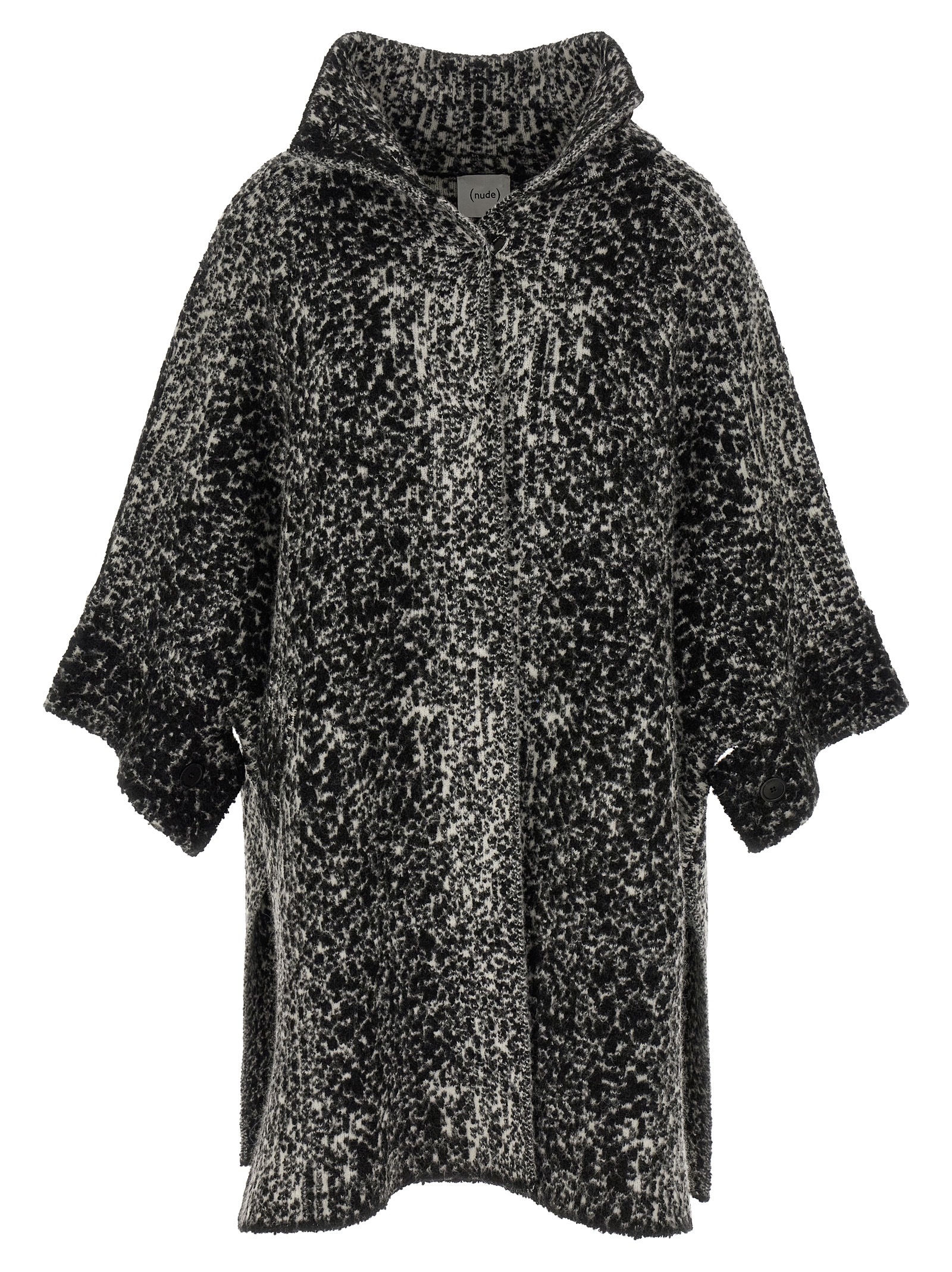 Bicolor Wool Coat