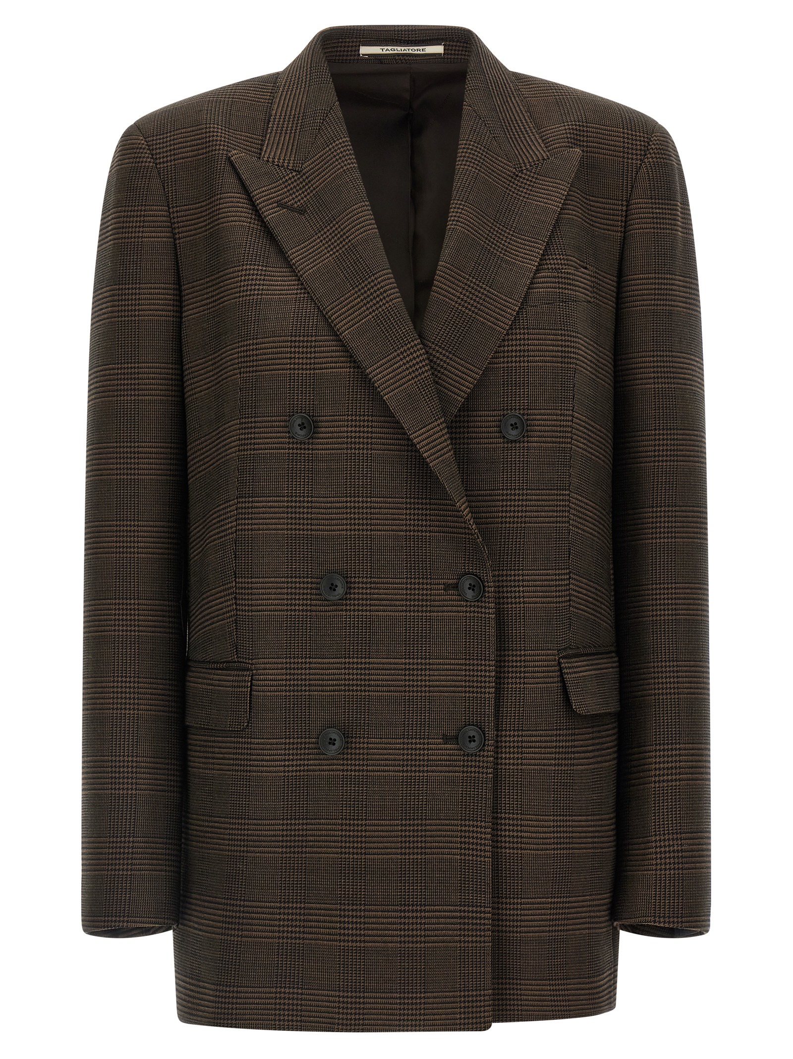 Brown Virgin Wool Blazer