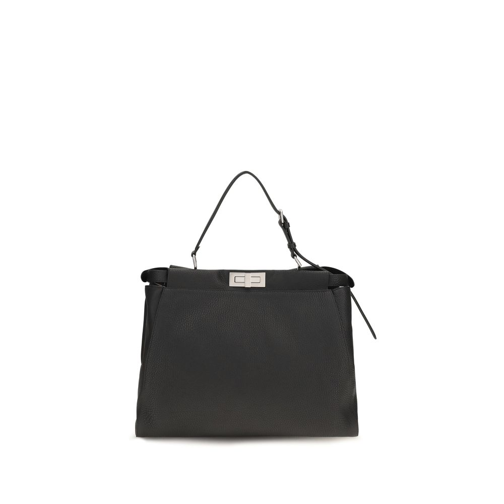Black Calf Leather Bos Taurus Shoulder Bag