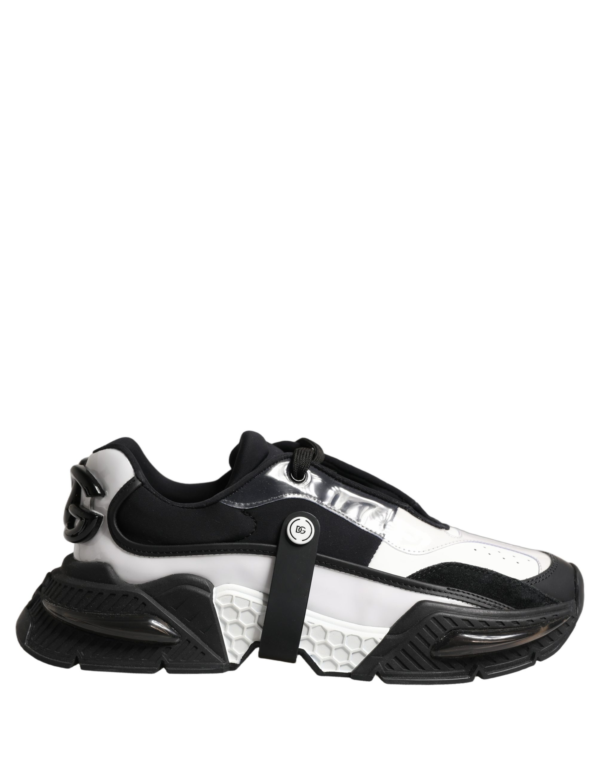 White Black Logo Airmaster Men Sneakers Shoes