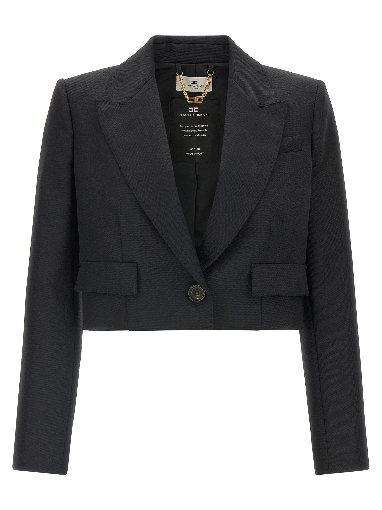 Black Virgin Wool Blazer