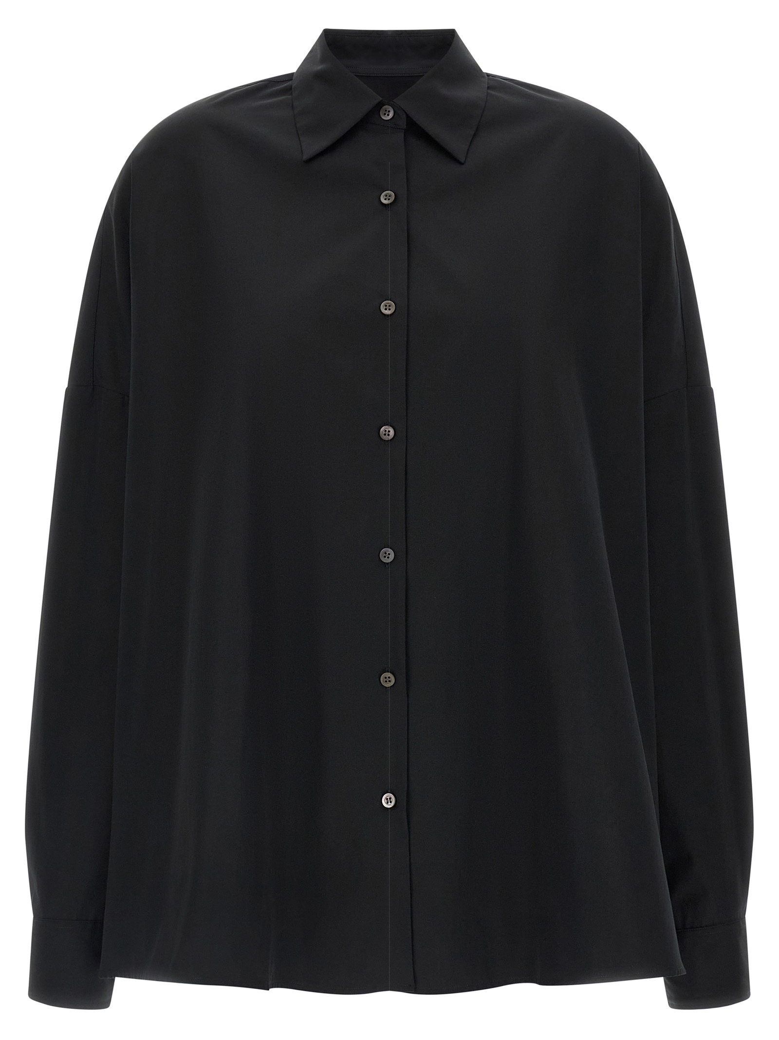 Black Cotton Blouse