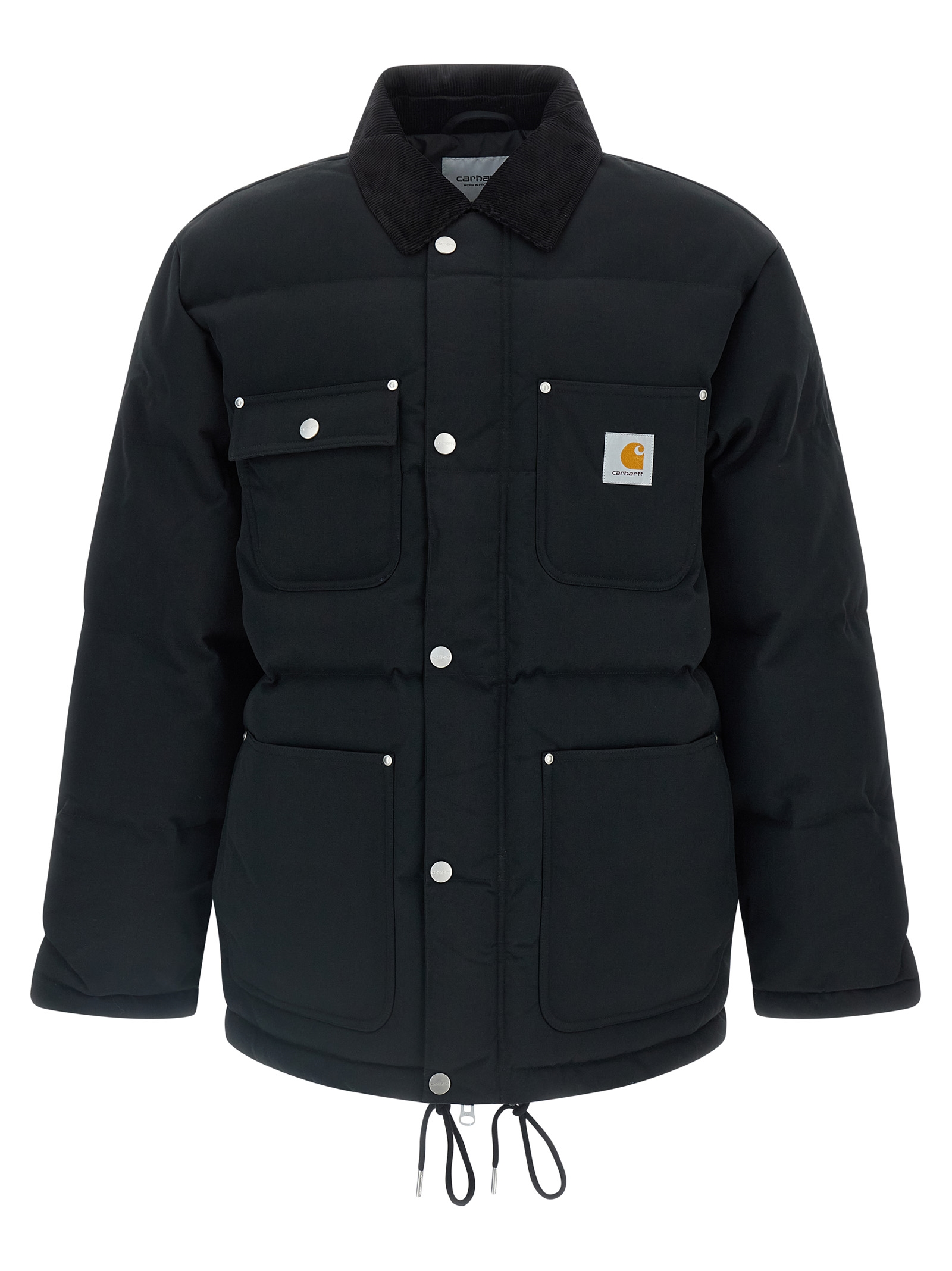 Black Nylon Shell Jacket