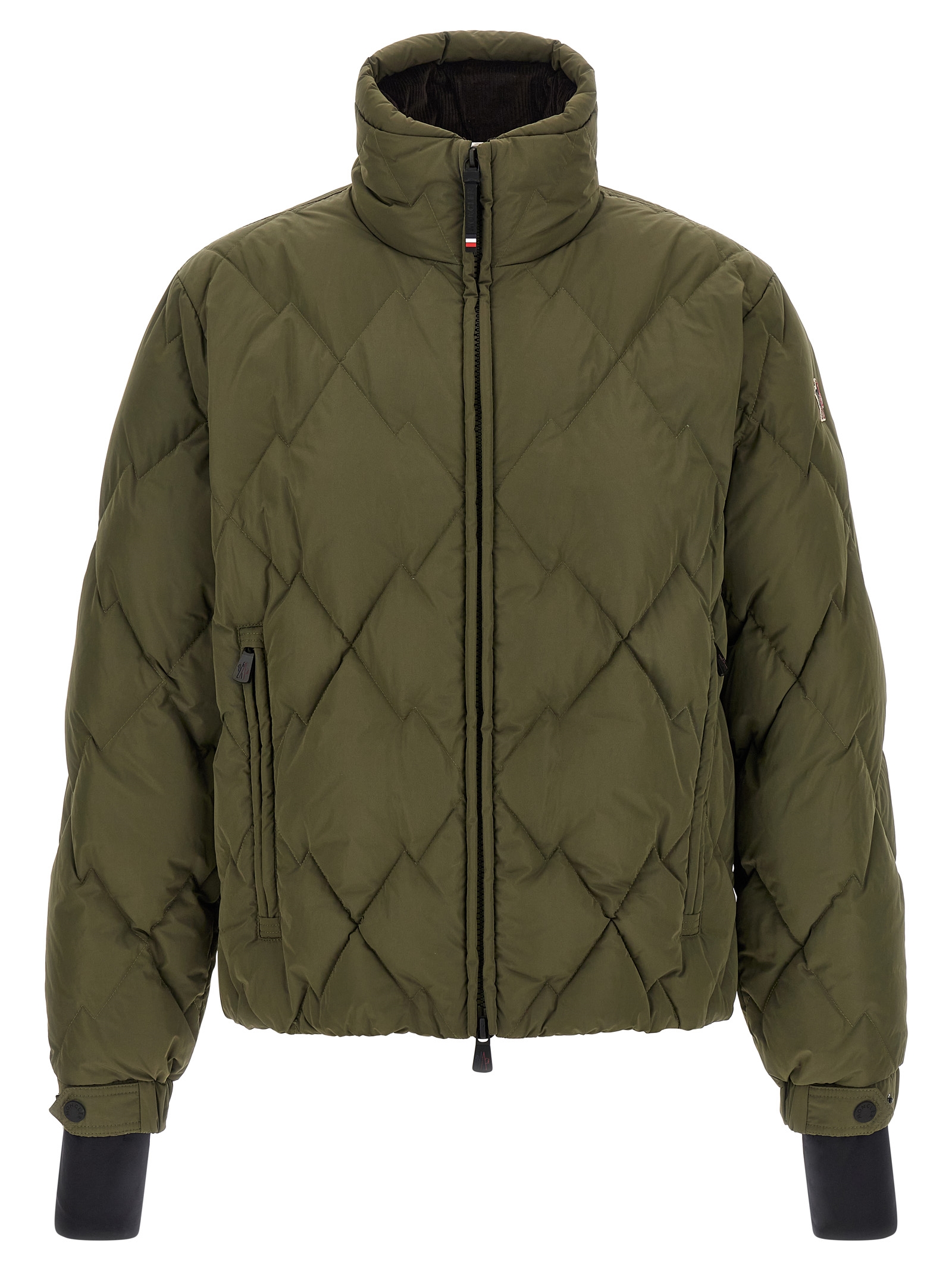 Bicolor Cotton Shell Jacket