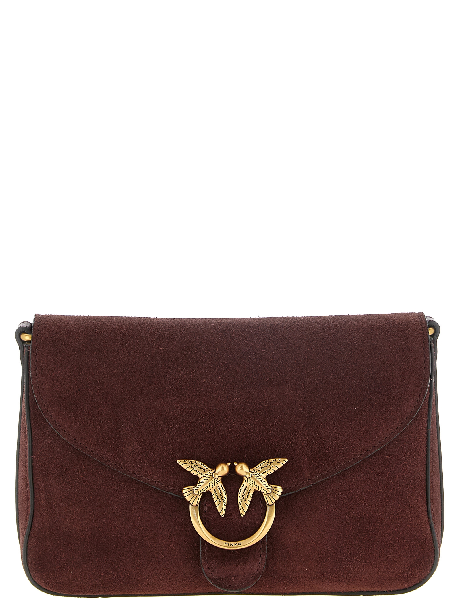 Bordeaux Calfskin Crossbody Bag