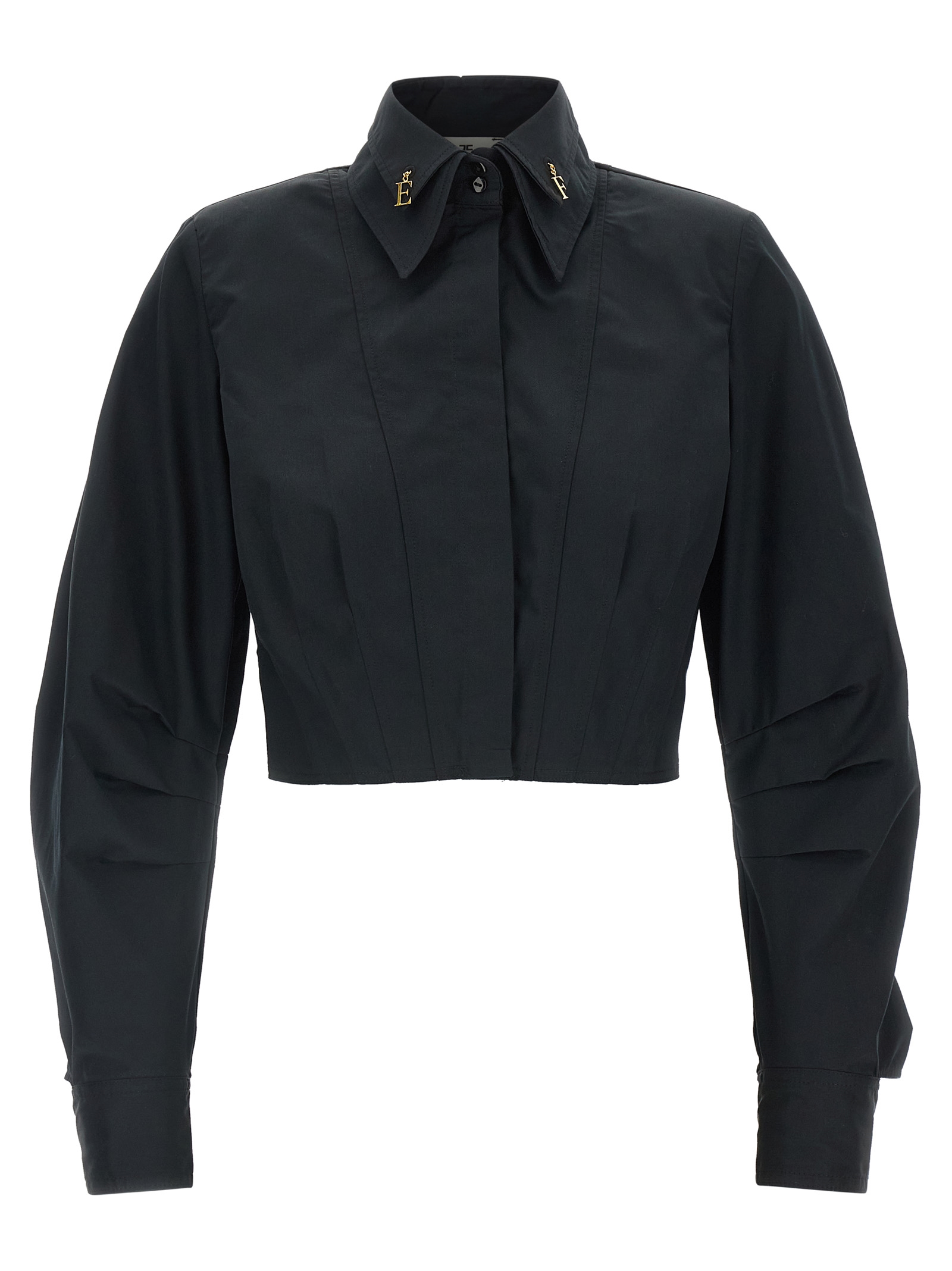 Black Cotton Blouse