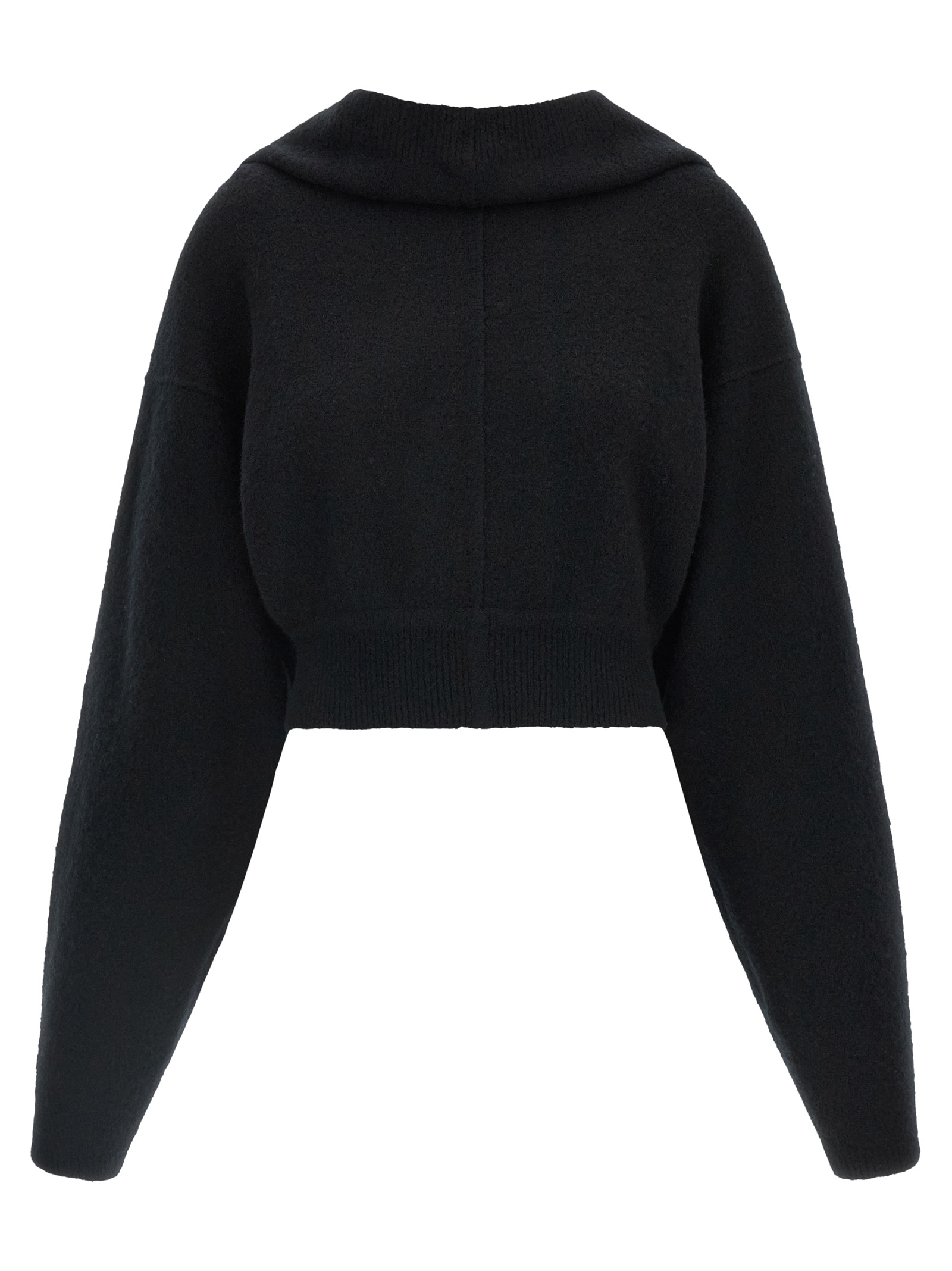 Black Cashmere Sweatshirt