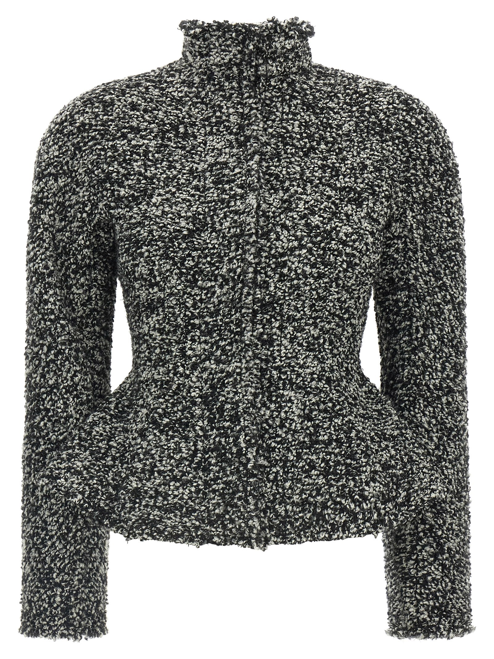 White Virgin Wool Blazer