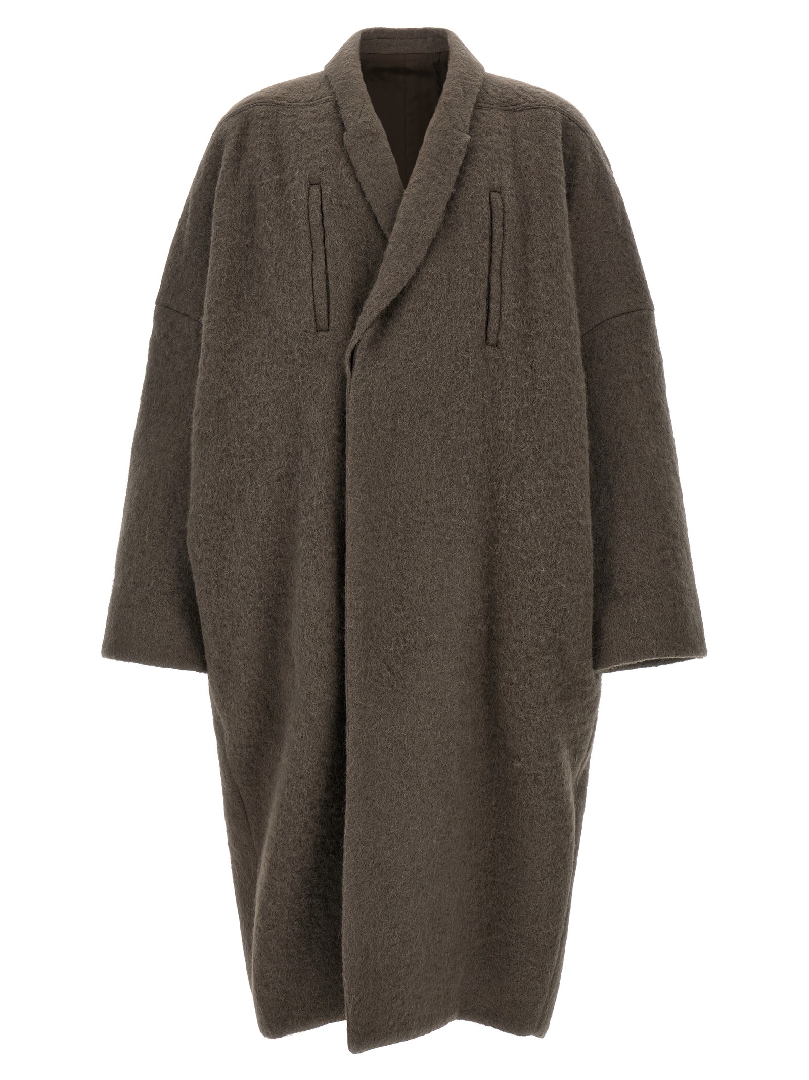 Gray Marabou Coat