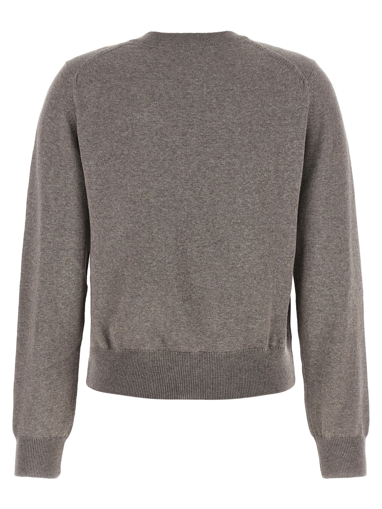Gray Wool Cardigan