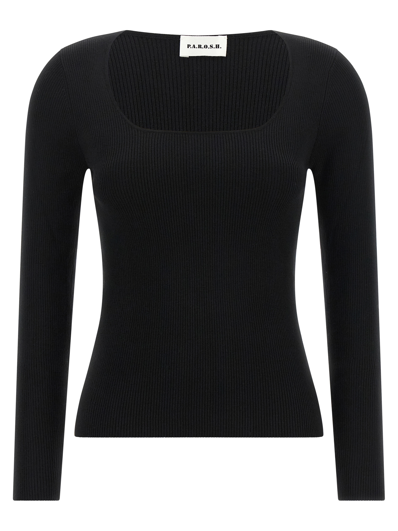 Black Wool Cardigan
