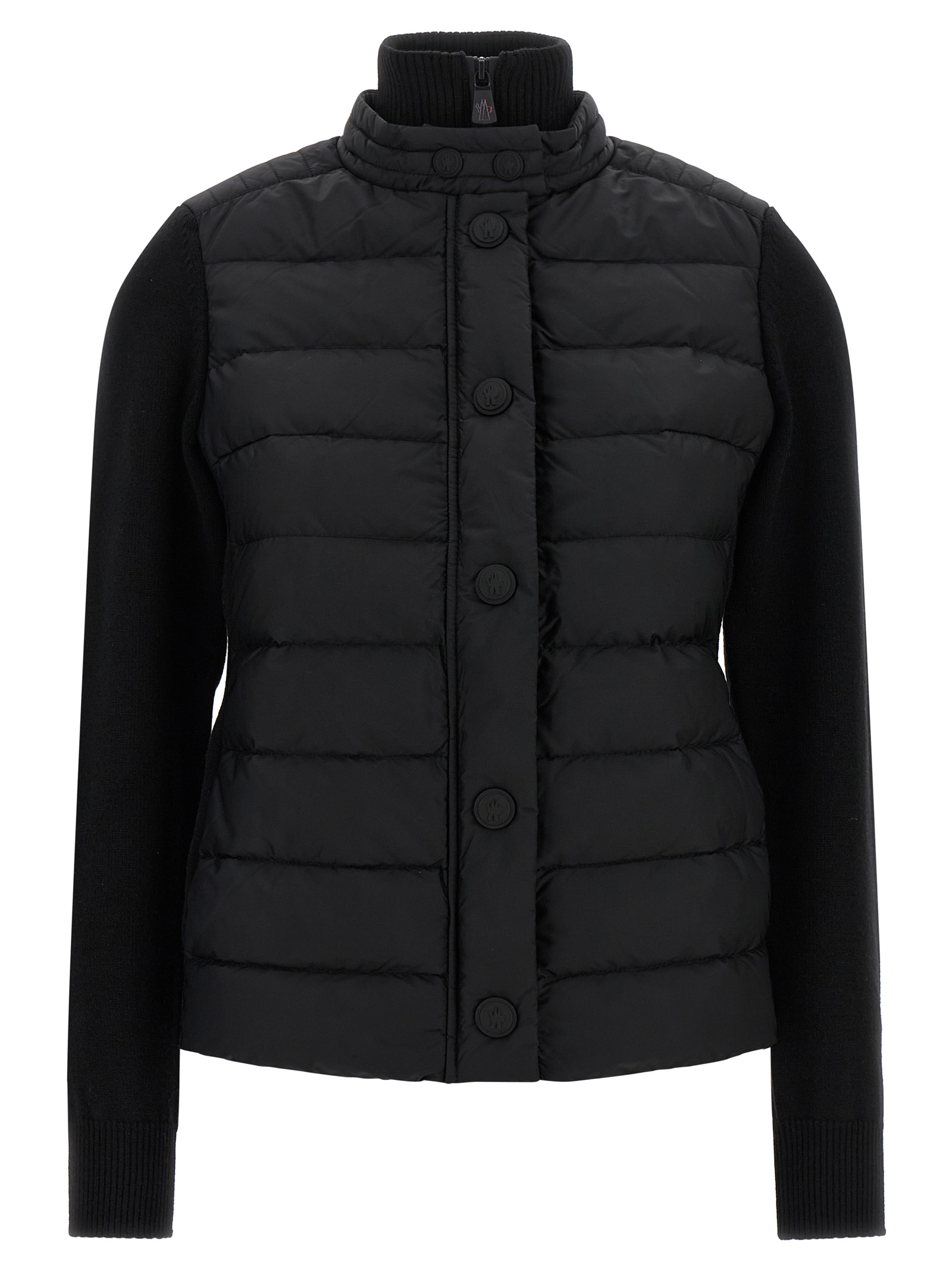 Black Polyamide Cardigan