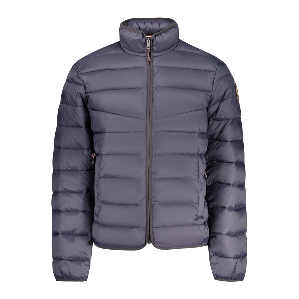Napapijri Quilted Polyamide Down Jacket — Blue