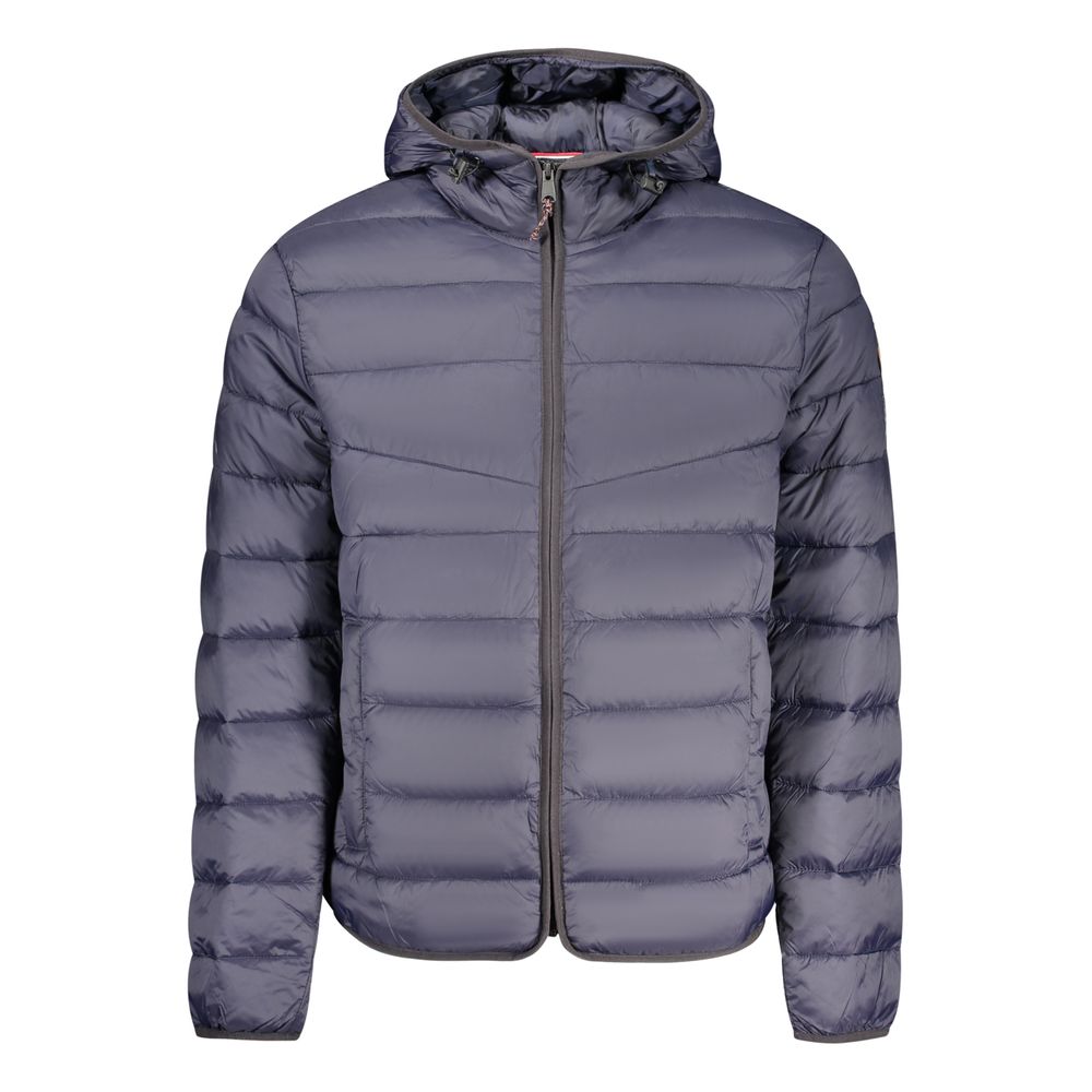 Napapijri Quilted Polyamide Down Jacket — Blue
