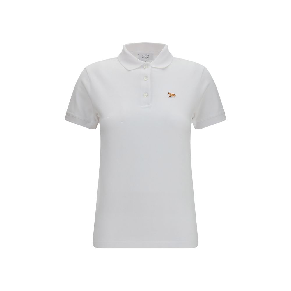 White Cotton Polo Shirt