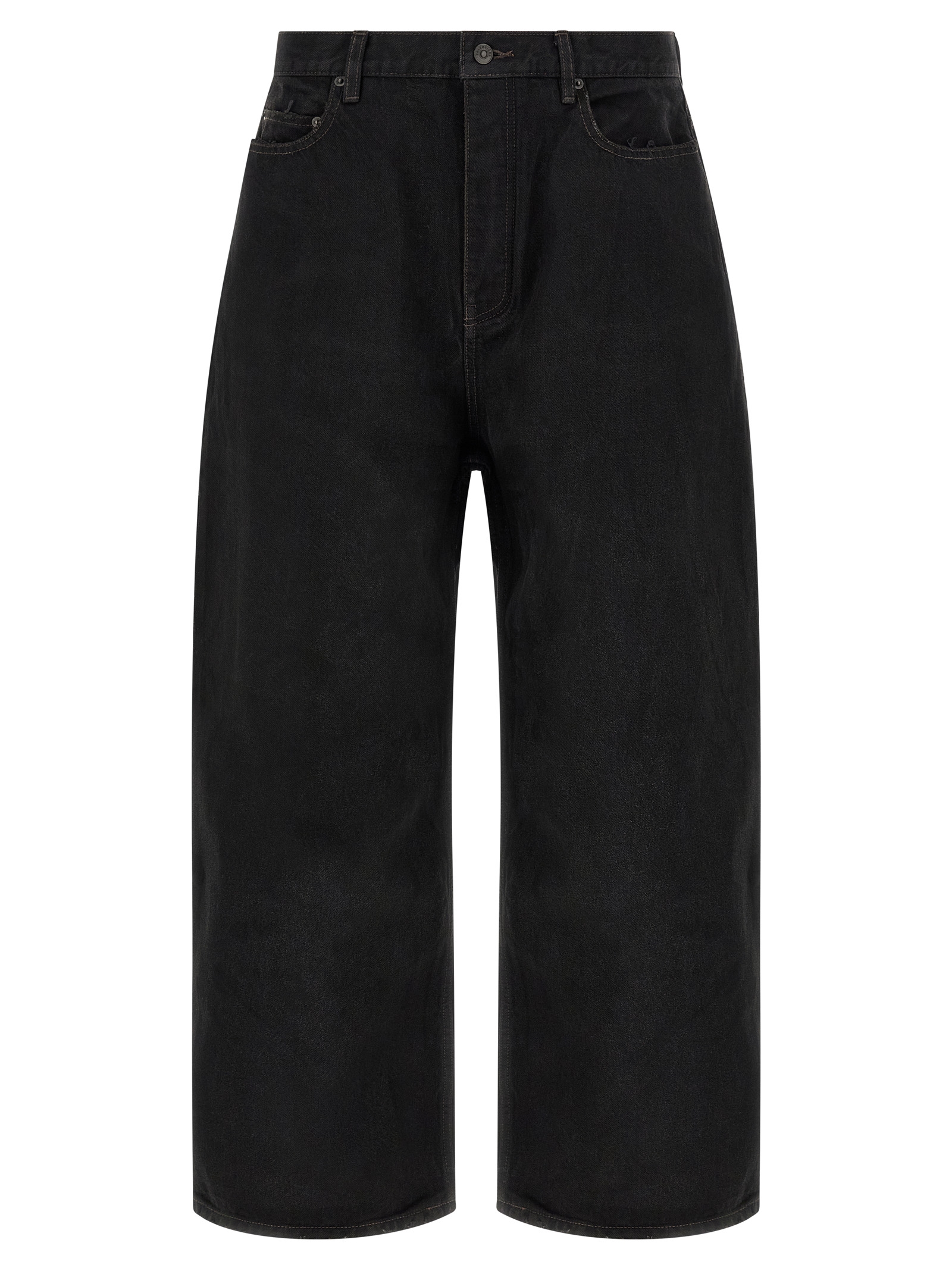 Black Cotton Jeans Denim