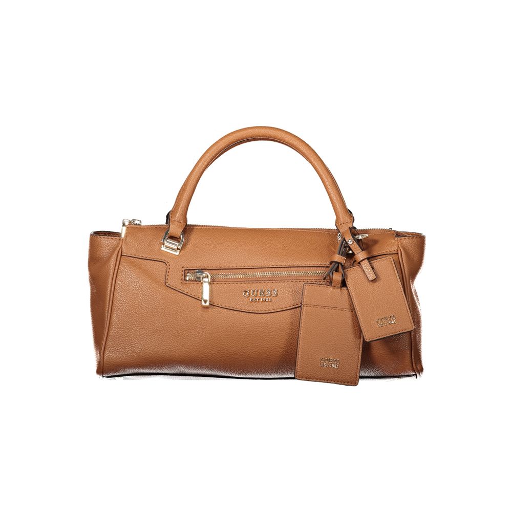 Guess Jeans Brown Polyurethane Women's Women's Bag