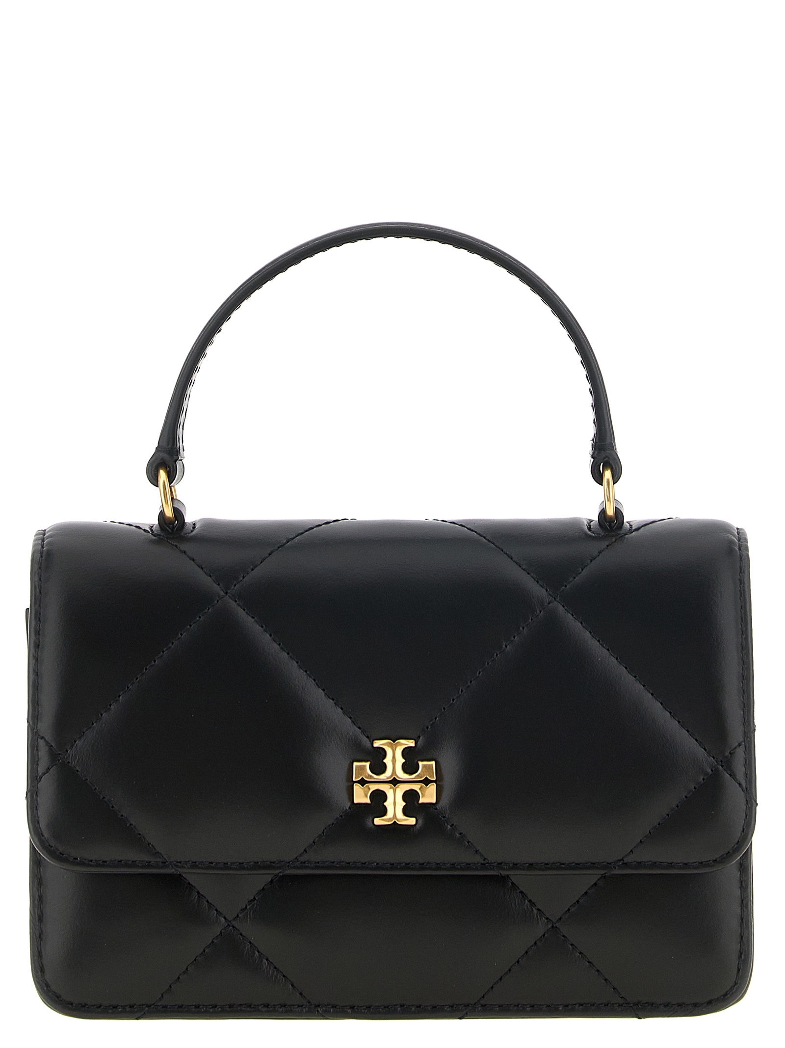 Black Cowhide Crossbody Bag
