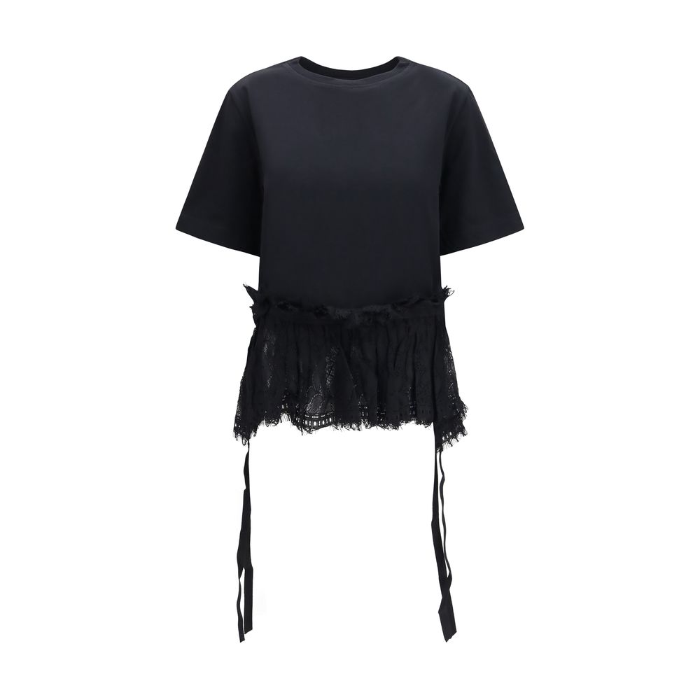 Black Cotton T-Shirt